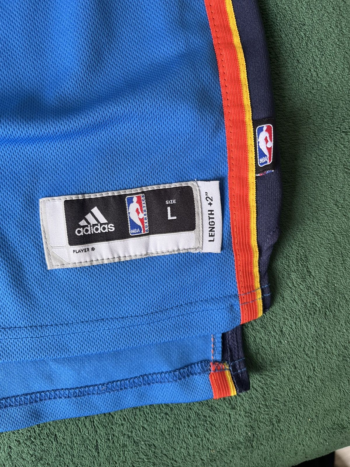 NBA 🔥 Kevin Durant adidas Oklahoma city NBA jersey Vintage 2013 Size US L / EU 52-54 / 3 - 5 Thumbnail