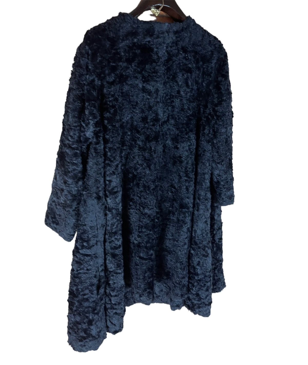 Designer × Yohji Yamamoto 🔥 Rare! Yohji Yamamoto Workshop Fur long jacket Size L / US 10 / IT 46 - 3 Thumbnail