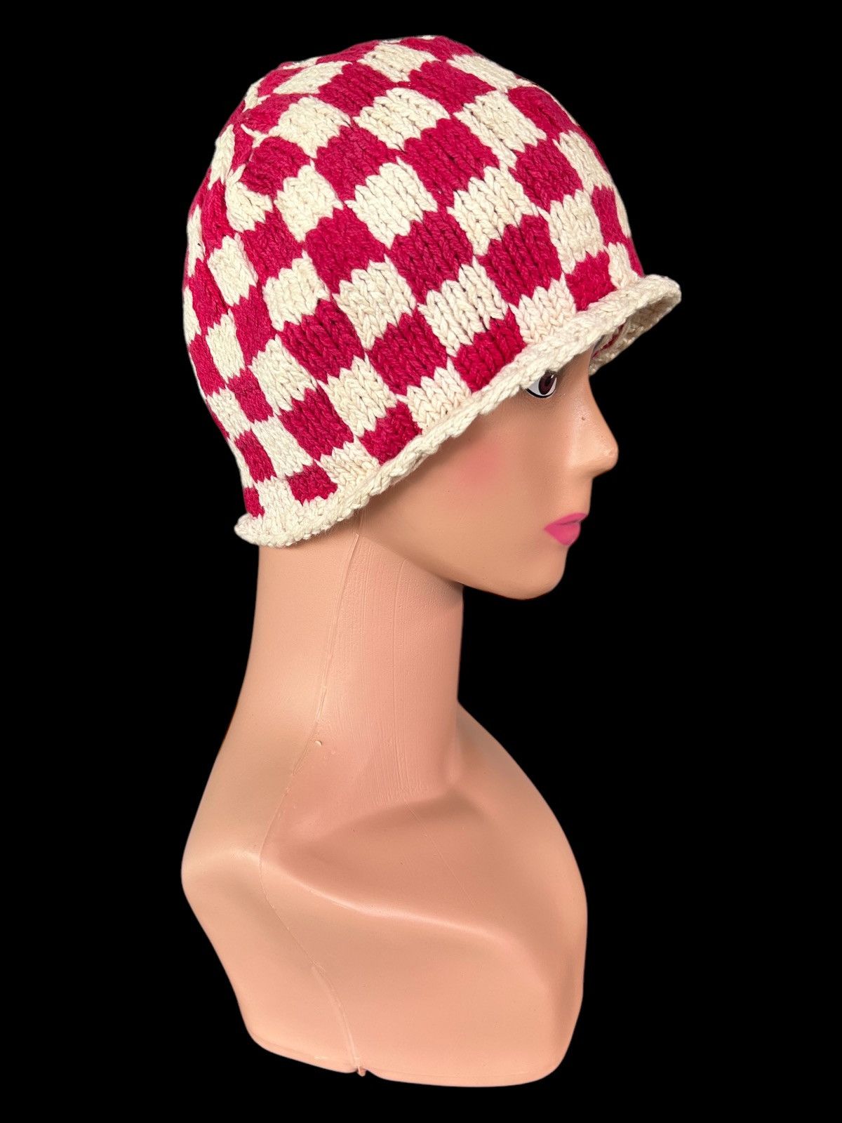 Japanese Brand × Kapital × Vintage Crochet Knitted Handmade Beanie Hats Rare Size ONE SIZE - 1 Thumbnail