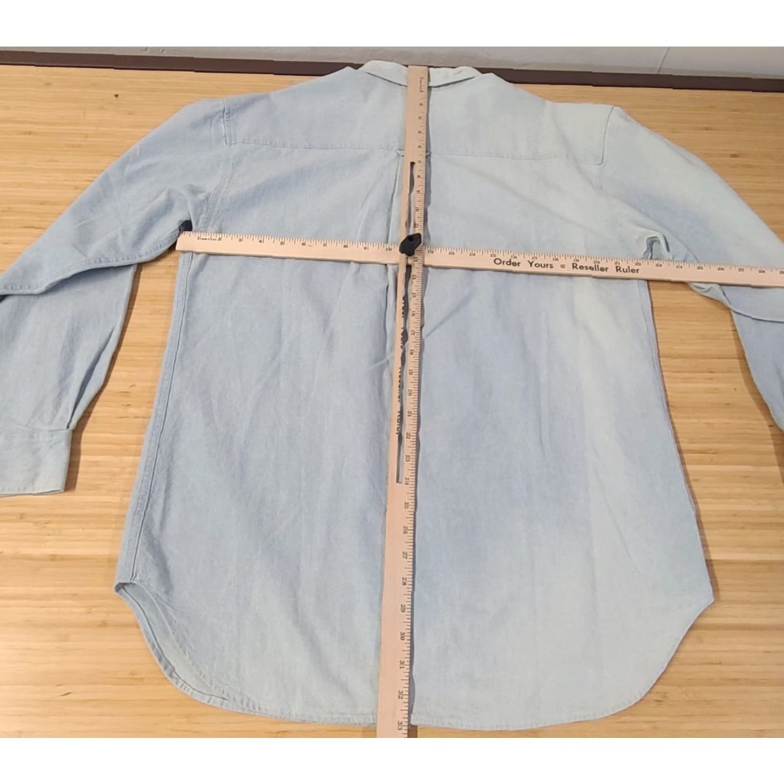 Denime VINTAGE Warner Brothers Looney Tunes Denim Button-Down Shirt M Blue Men Western 90s Accessories Embroidered Button-Up Size US M / EU 48-50 / 2 - 6 Thumbnail