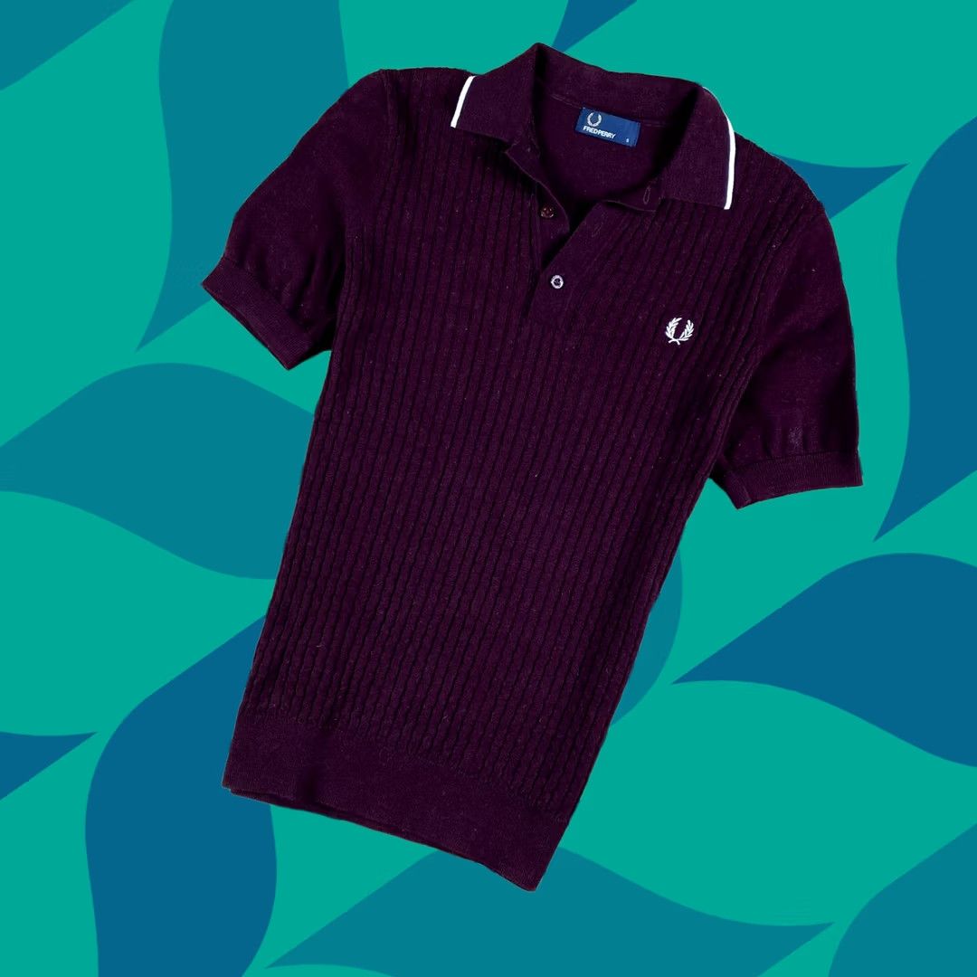 Fred Perry × Raf Simons Fred Perry x Raf Simons Leopard Print Polo