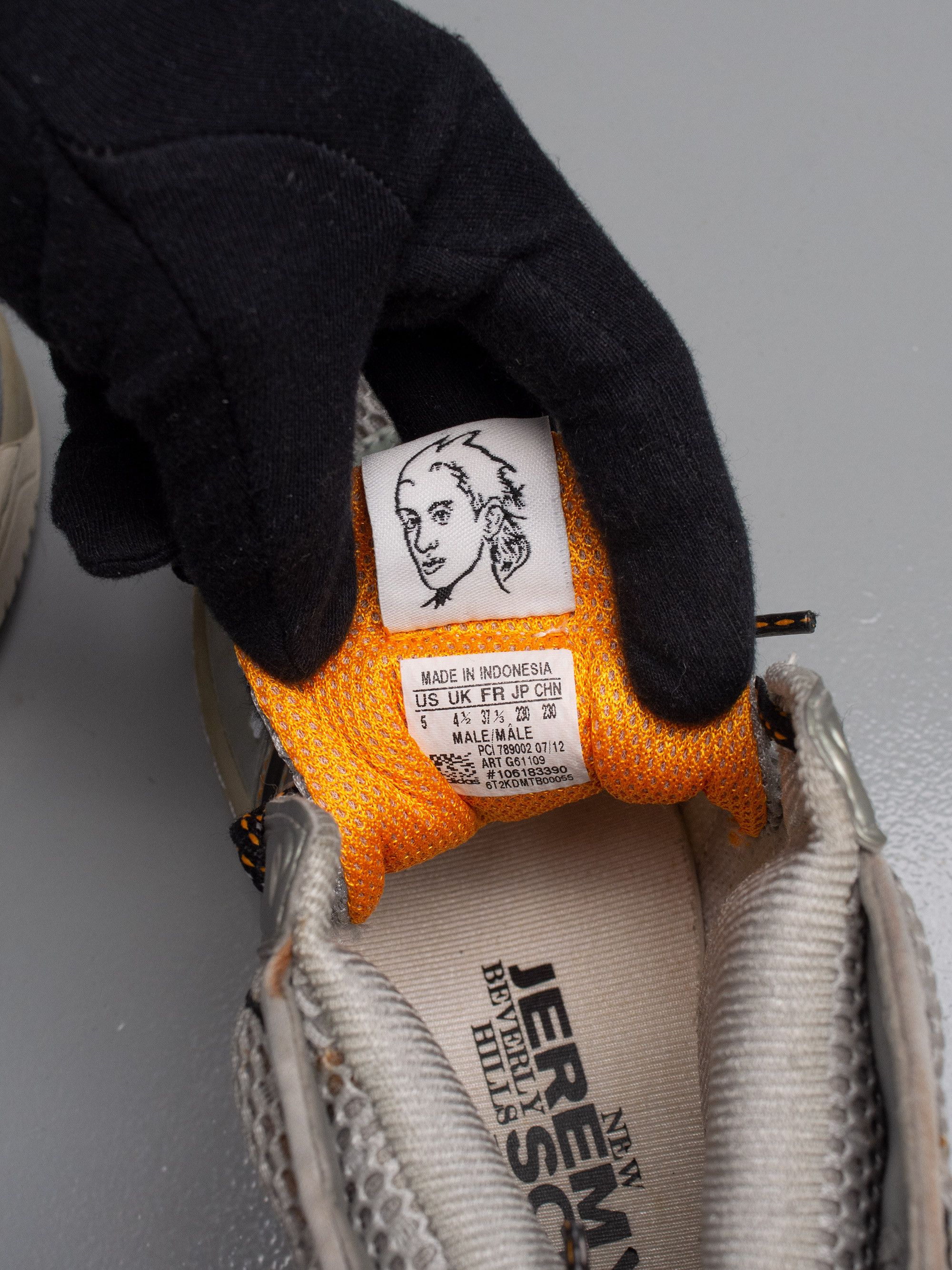 Adidas × Jeremy Scott adidas X Jeremy Scott AW12 JS Wings "Mesh" Metallic Silver Size US 5 / EU 37 - 19 Thumbnail