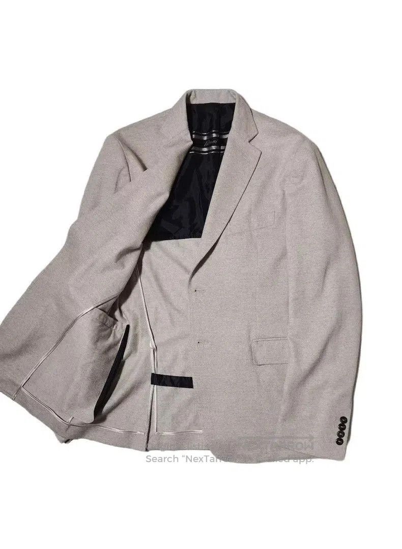 Ermenegildo Zegna Brioni Unstructured Wool Blazer. Size US L / EU 52-54 / 3 - 5 Thumbnail