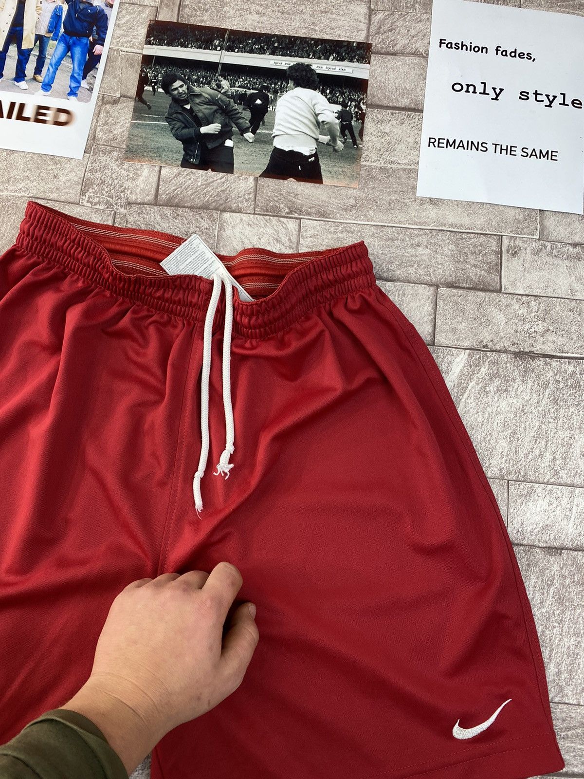 Nike × Vintage Vintage Nike SOCCER Shorts L Size US 34 / EU 50 - 8 Thumbnail