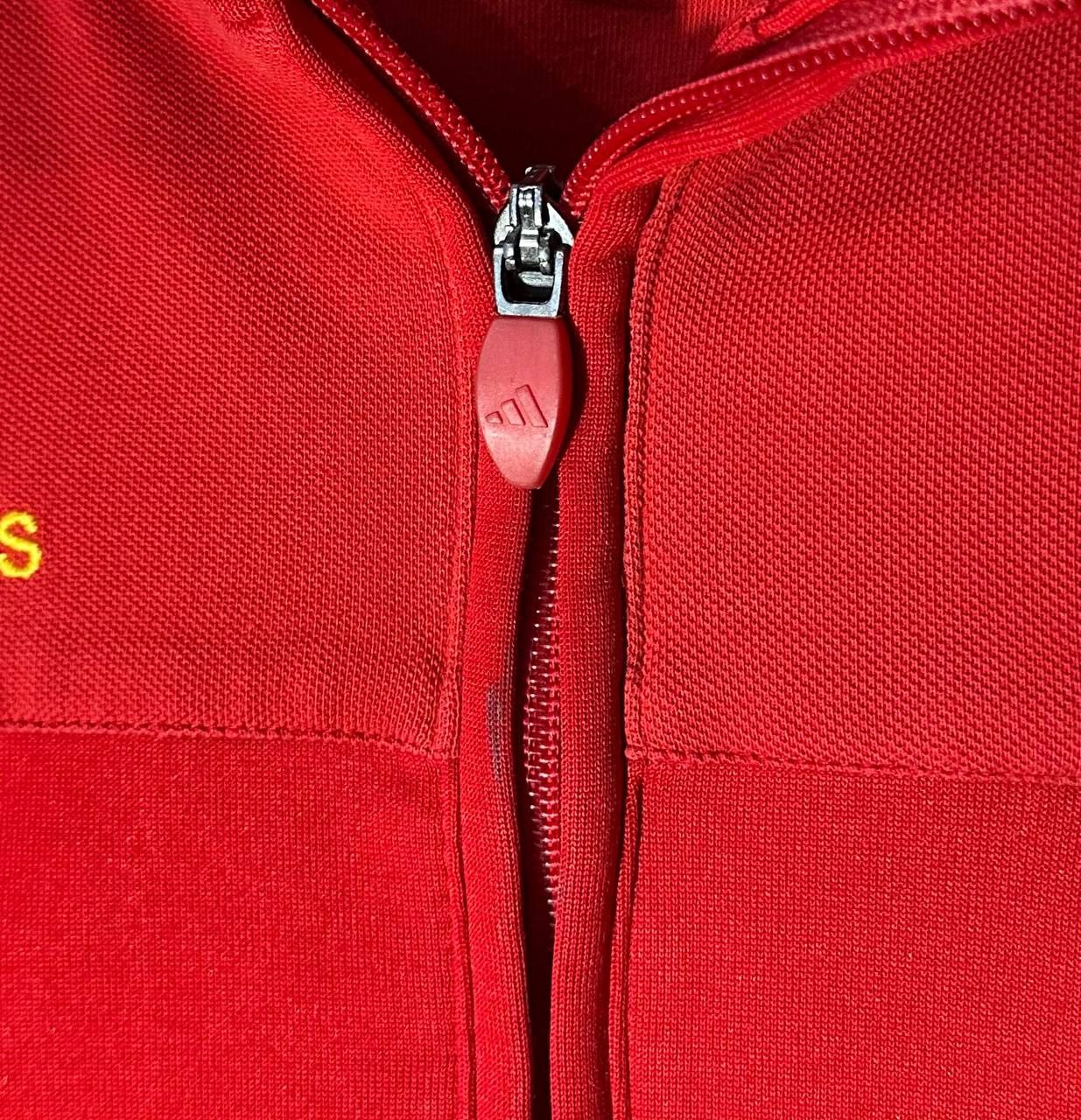 Adidas Adidas Spain 2008 Track Jacket Full Zip Football soccer Size US S / EU 44-46 / 1 - 3 Thumbnail