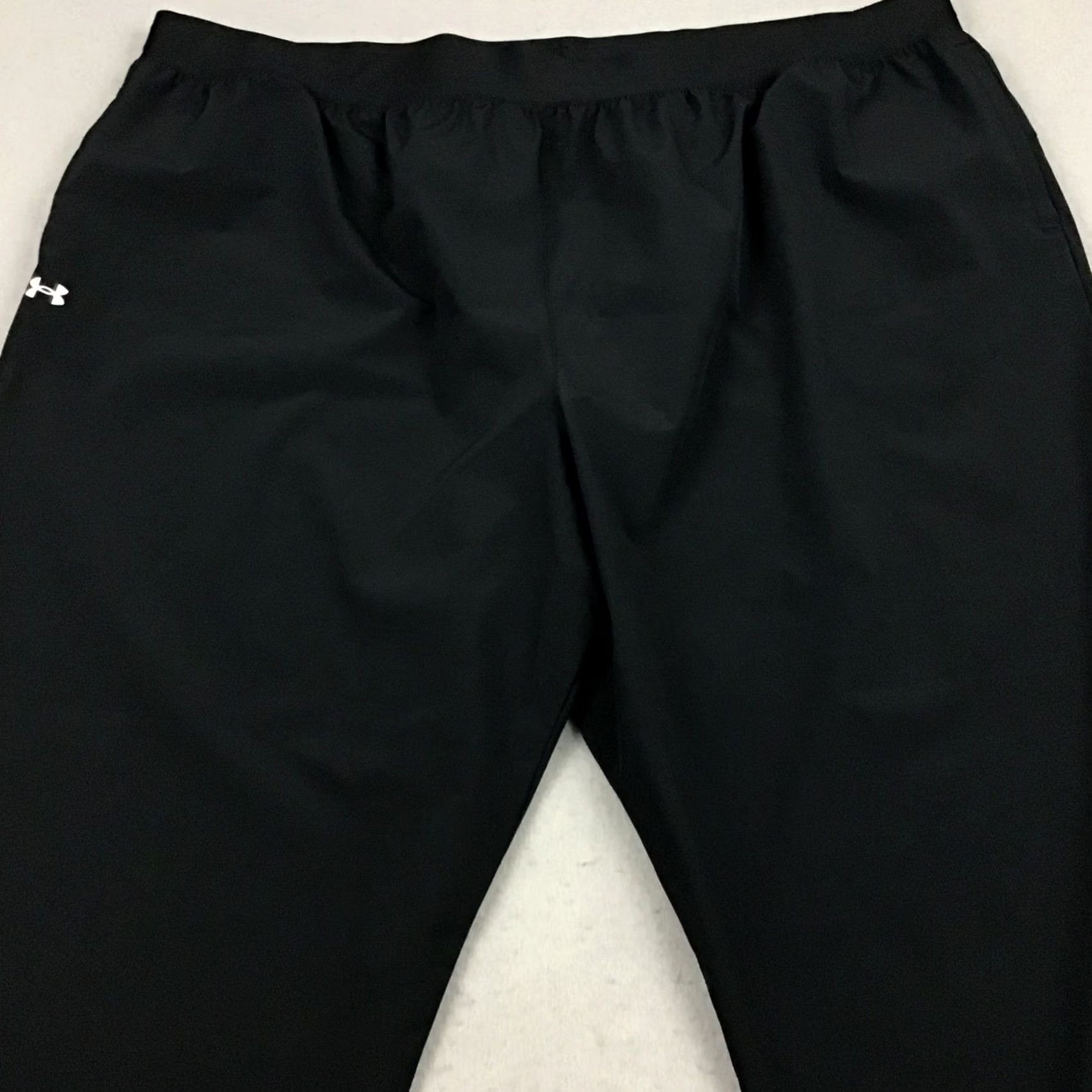 Under Armour Under Armour Pants Men 3XL Black Jogger Tapered Drawstring Active Sports Casual Style Regular Fit XS? Size US 39 - 2 Thumbnail