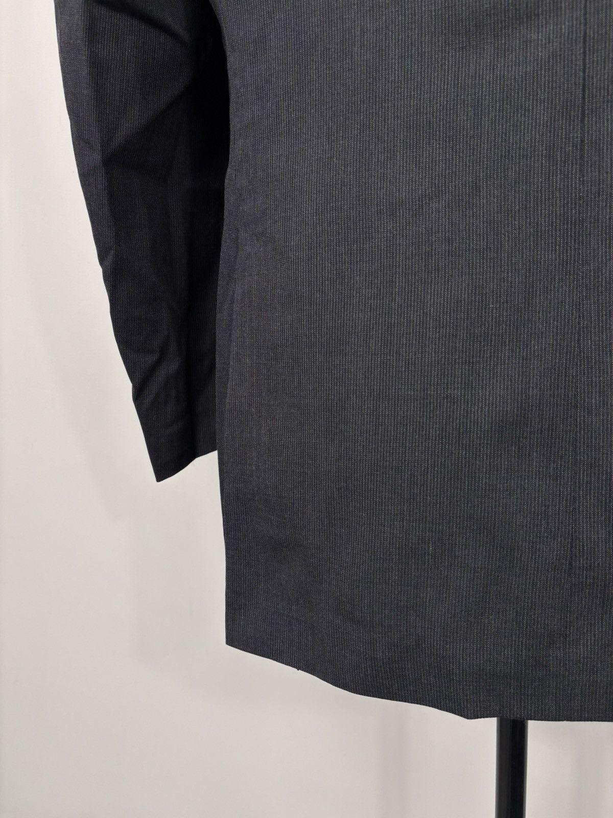 Japanese Brand Tapstory Japan Men’s Dark Gray Wool Blend Blazer Jacket Size 44R - 16 Thumbnail