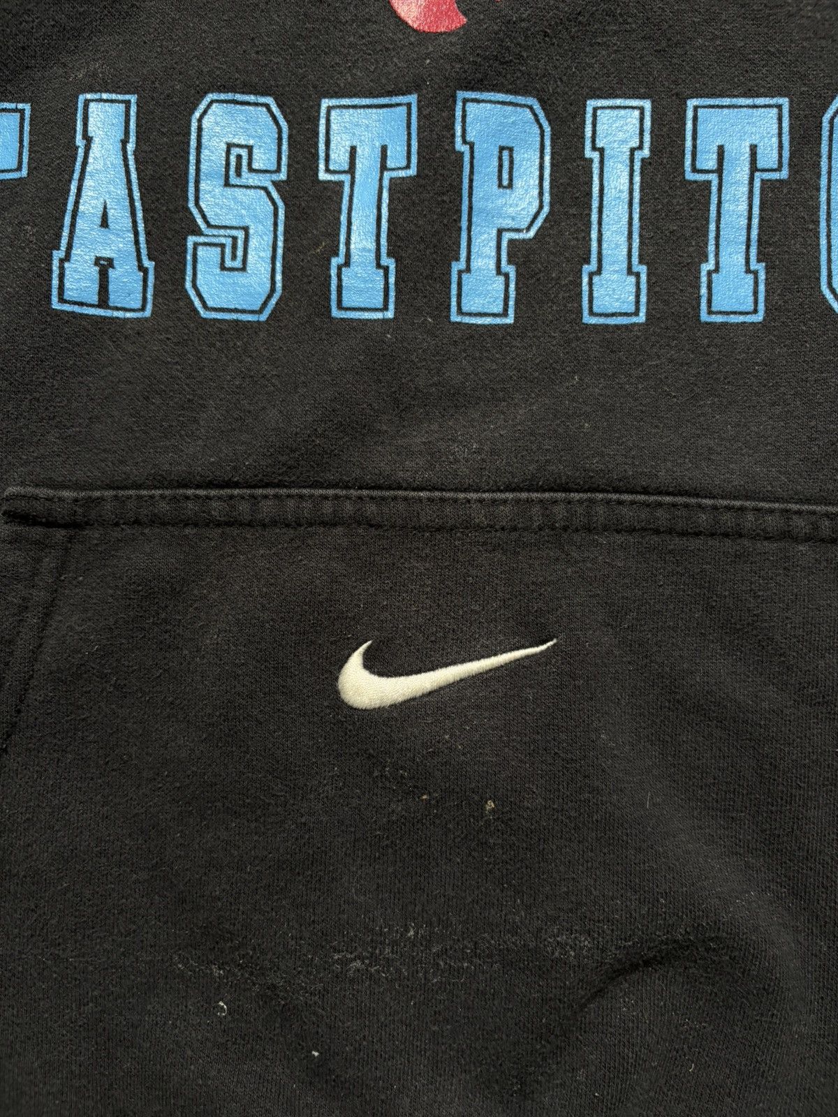Nike Nike University Retro 00s Vintage Hoodie y2k central Swoosh Size US M / EU 48-50 / 2 - 6 Thumbnail
