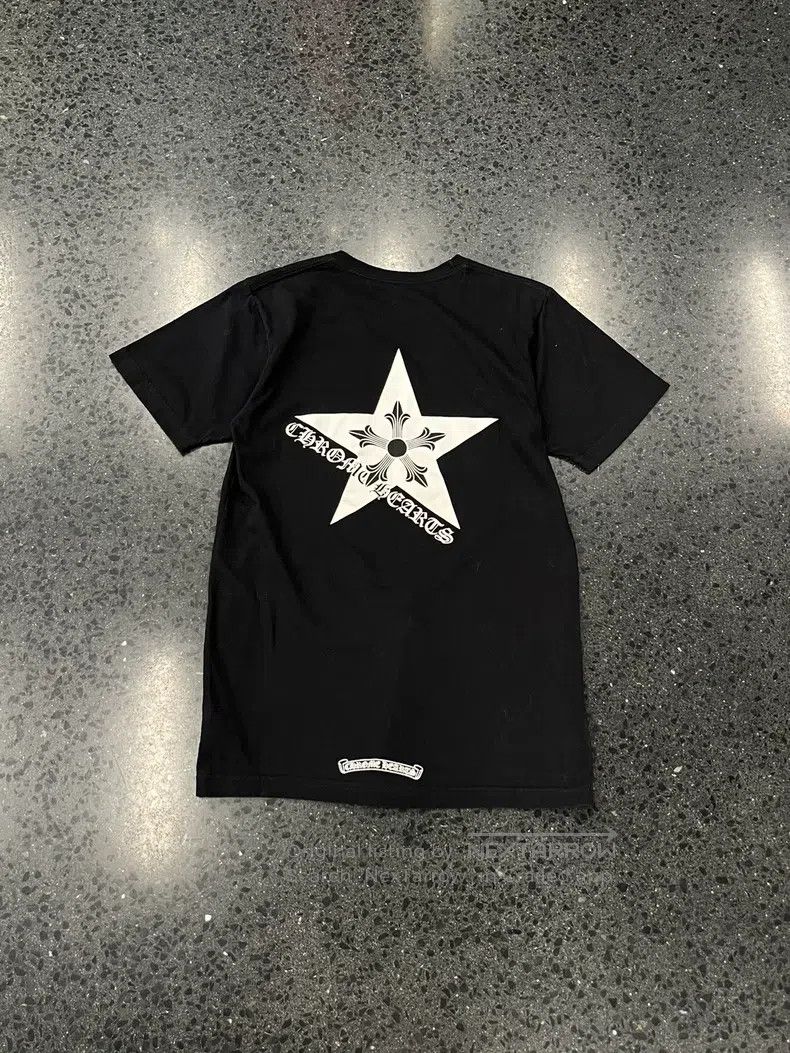 Chrome Hearts CHROME HEARTS Size S Five-pointed star printed short sleeve Size US S / EU 44-46 / 1 - 2 Thumbnail