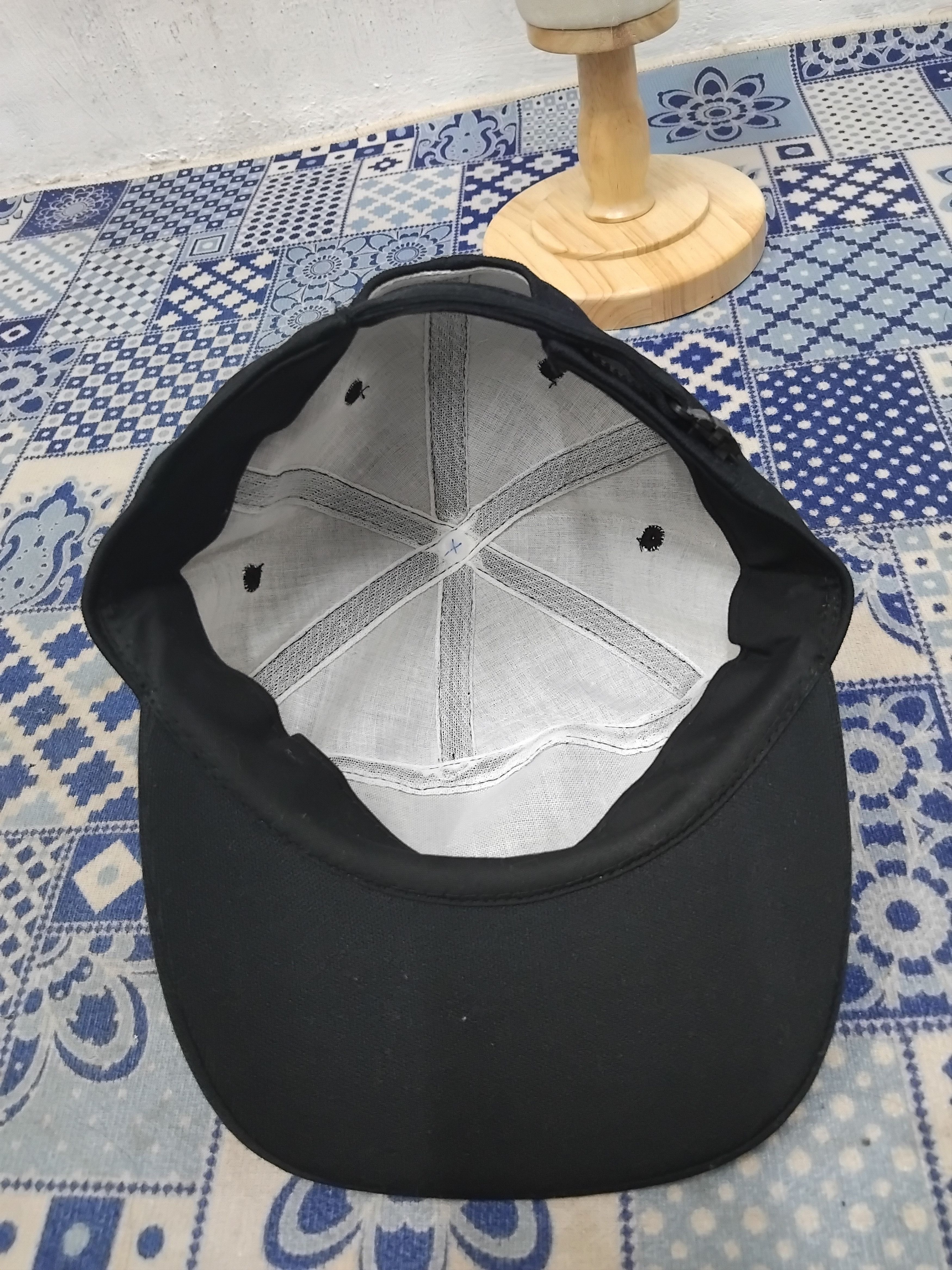 Vintage Vintage black colour inspired cap Size ONE SIZE - 2 Thumbnail