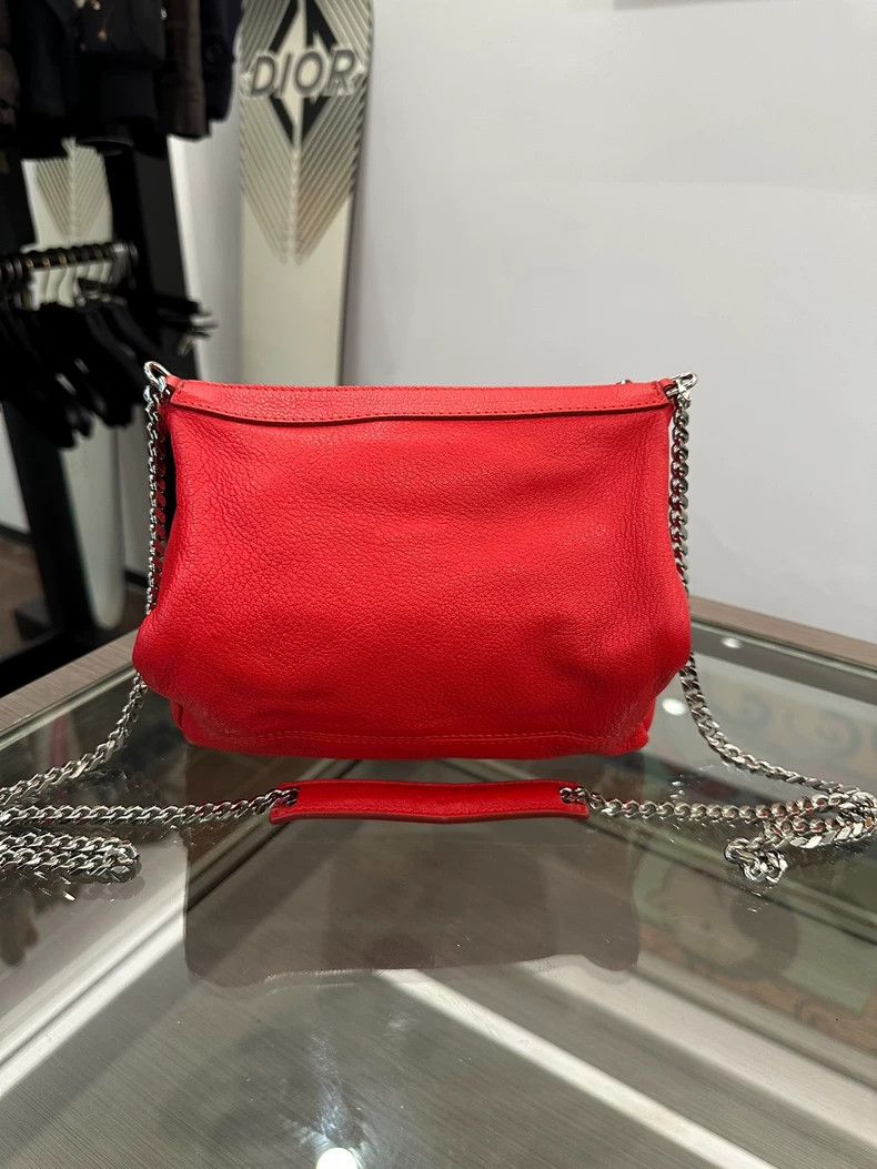 Givenchy Givenchy Red Pandora Soft Box Bag Size ONE SIZE - 3 Thumbnail
