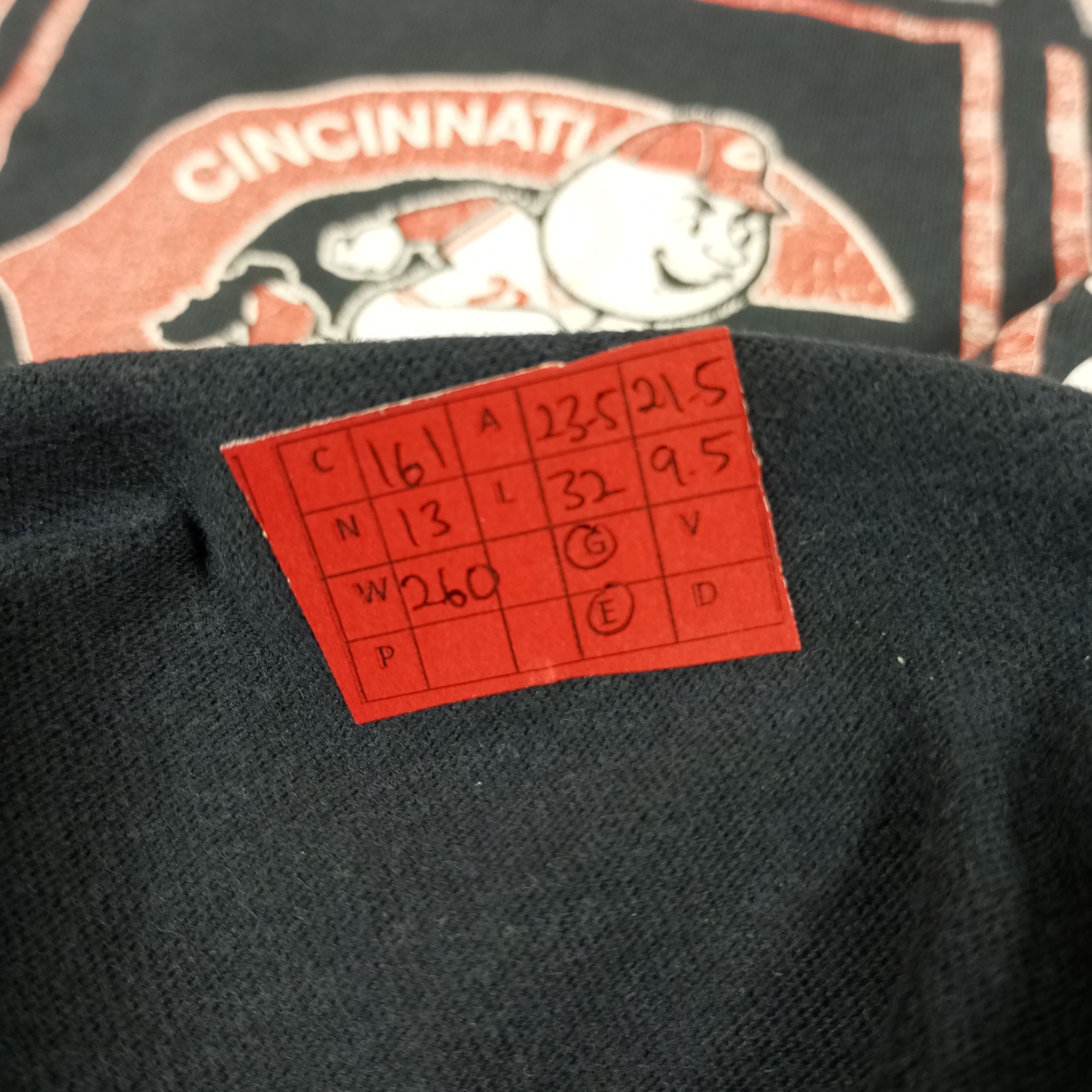 MLB × Vintage Cincinnati Reds World Champions Baseball Team Vintage Tees Size US XL / EU 56 / 4 - 15 Thumbnail