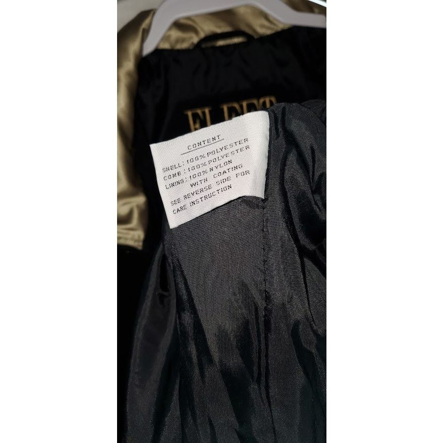 Other Fleet Street Black Gold Long Jacket Size 3X Size 3XL / US 20-22 - 4 Thumbnail