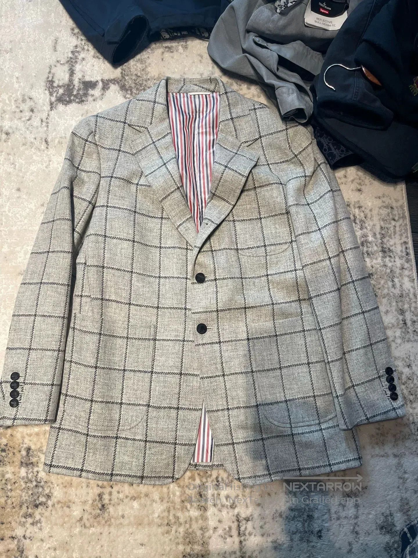 Thom Browne thom browne checked blazer size 1. Size US M / EU 48-50 / 2 - 1 Thumbnail