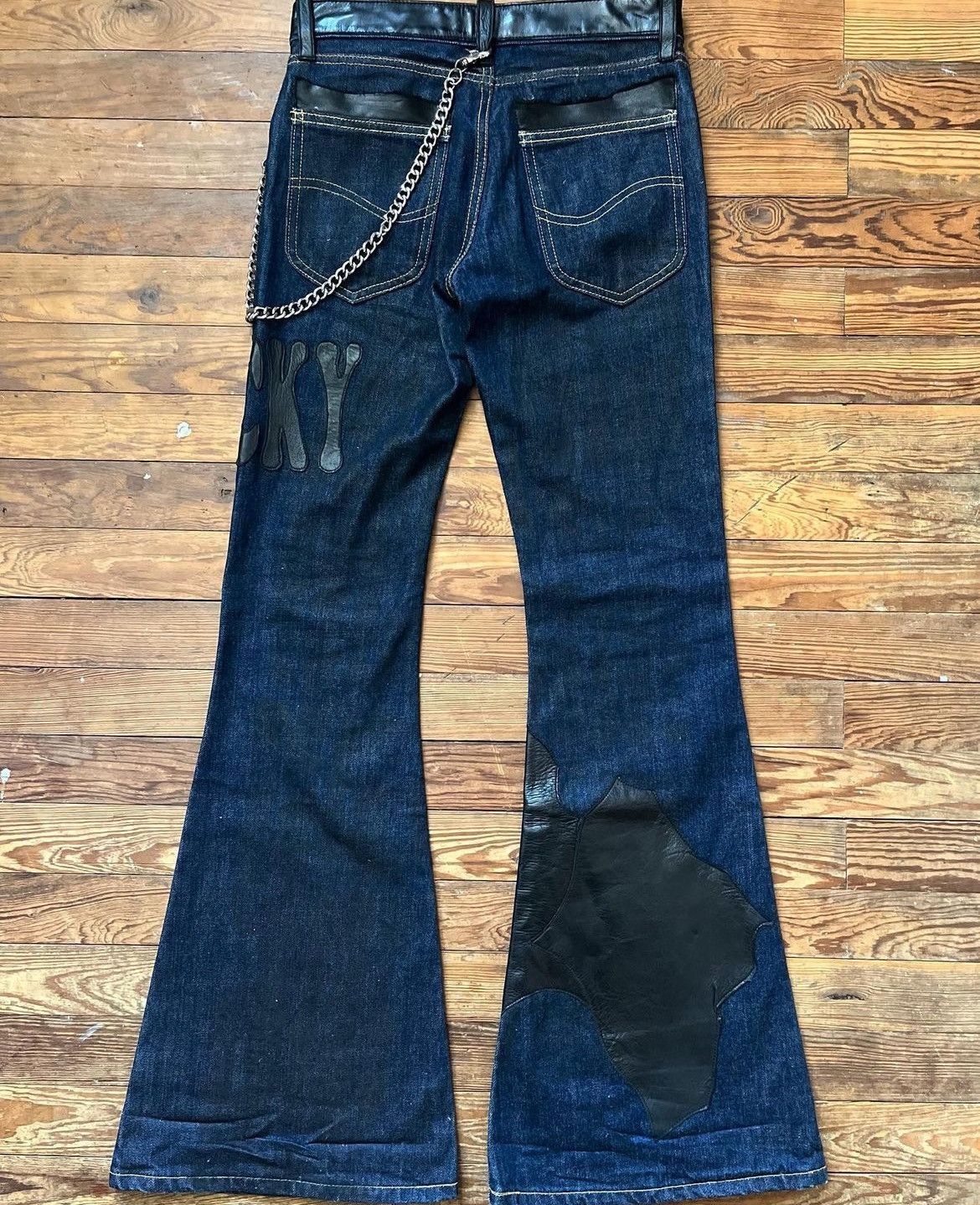 If Six Was Nine × Japanese Brand × KMRii Kronik duds bell bottom