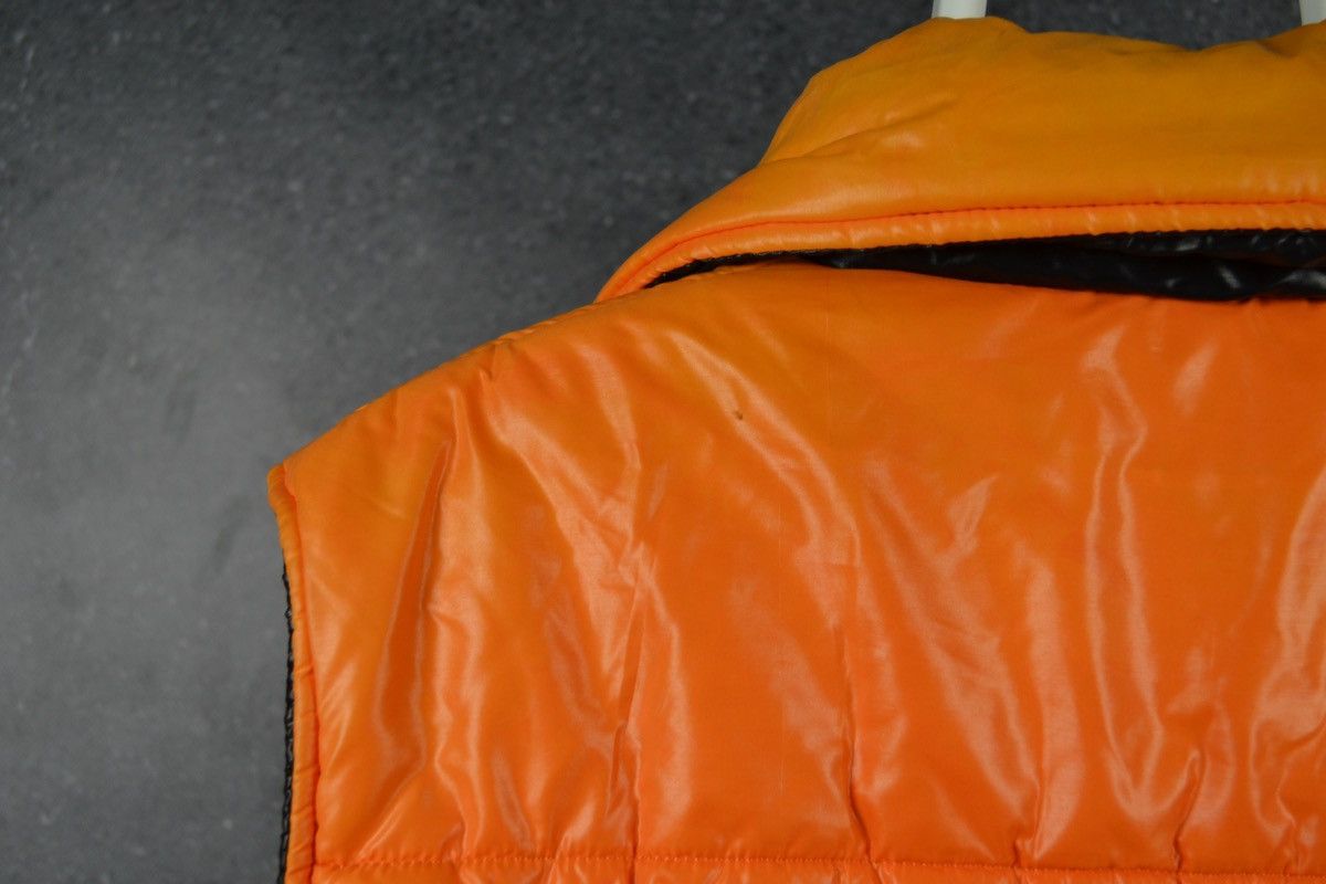 Moschino Moschino orange puffer vest gilet Size US M / EU 48-50 / 2 - 13 Thumbnail