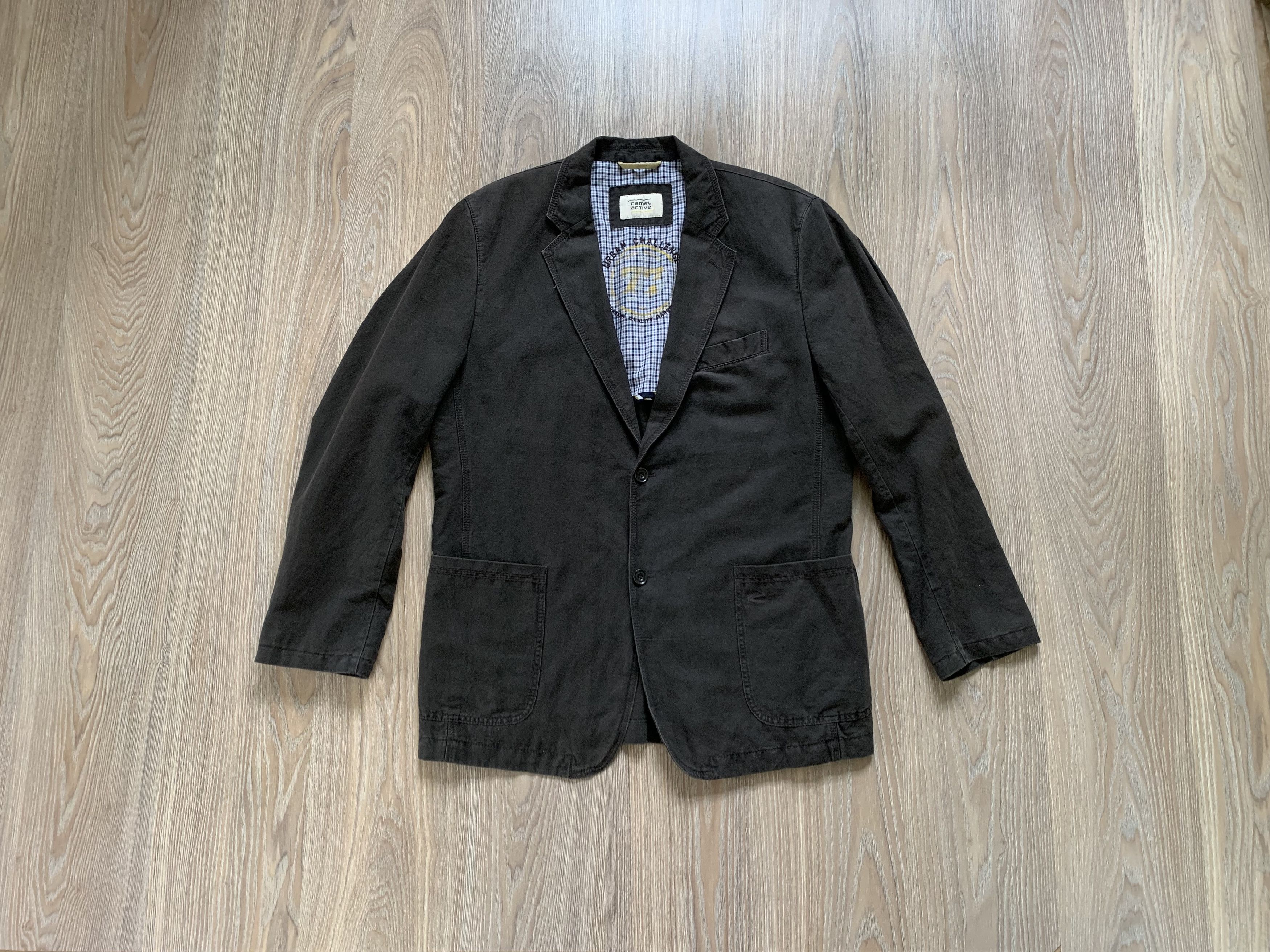 Vintage × camel active Camel Active Casual Linen Blazer Jacket Size 52L - 1 Thumbnail