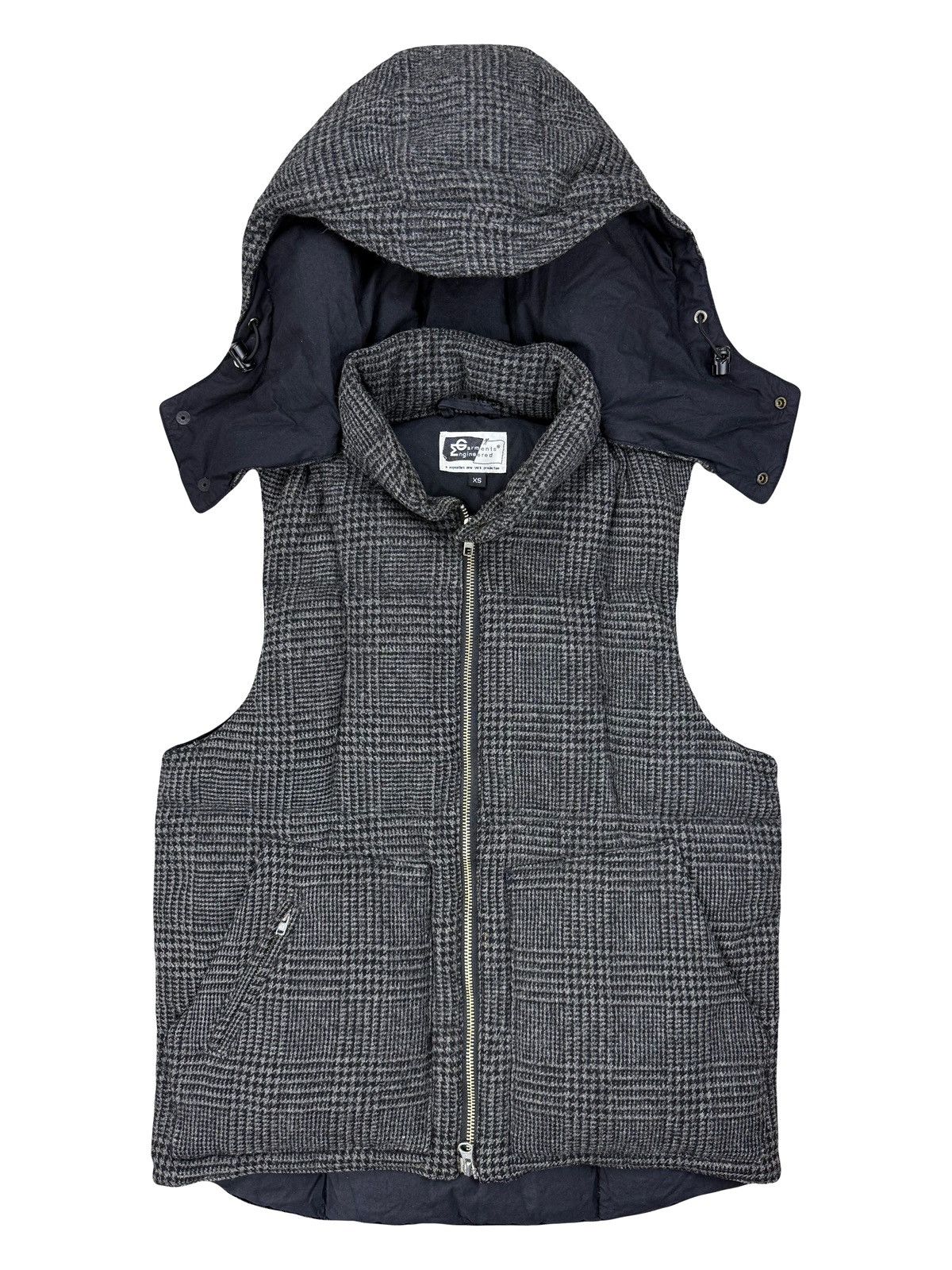 Engineered Garments Engineered Garments Glen Check Puffer Goose Down Gorpcore Size US XS / EU 42 / 0 - 2 Thumbnail