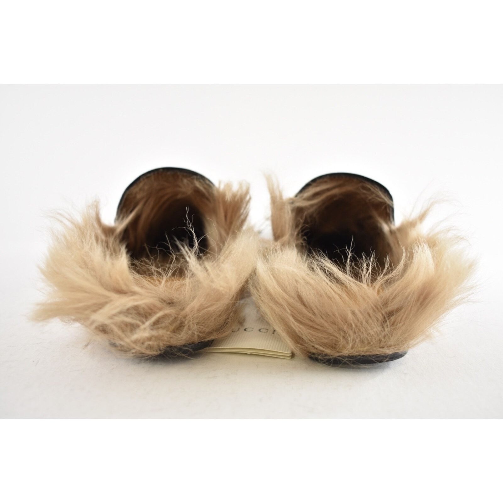 Gucci Princetown Leather Fur Loafer Slide Slip Mule Slipper 35 Size US 5 / IT 35 - 12 Thumbnail