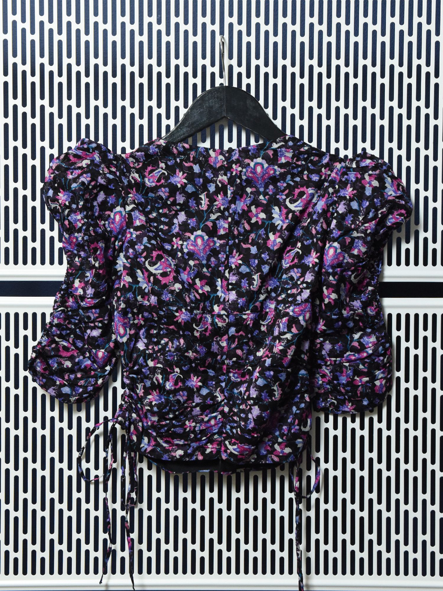 Isabel Marant Etoile ISABEL MARANT ETOILE Galaror Puff-Sleeve Top Size XS / US 0-2 / IT 36-38 - 2 Thumbnail
