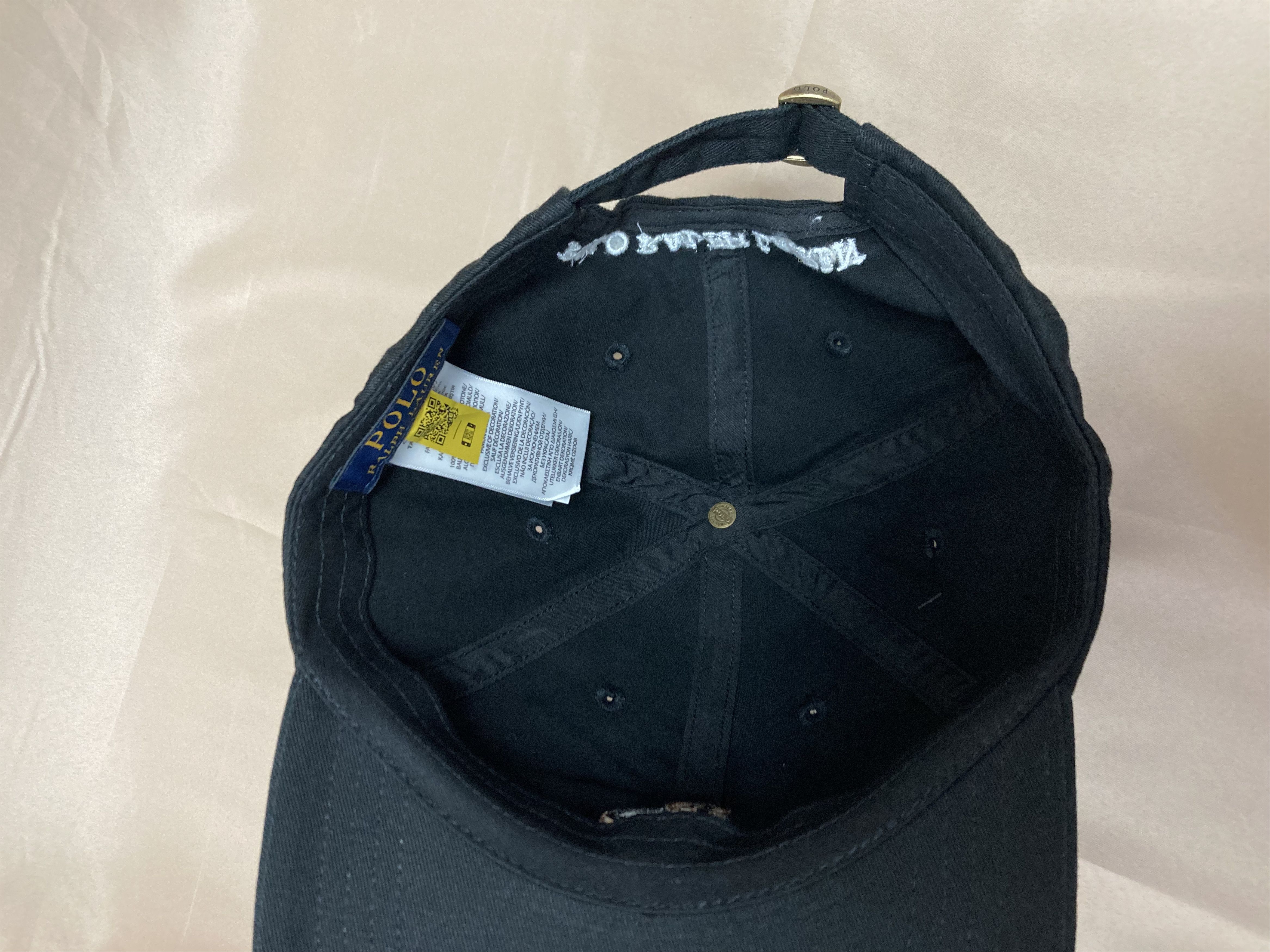 Polo Ralph Lauren black Polo Ralph Lauren Baseball Cap Size ONE SIZE - 7 Thumbnail