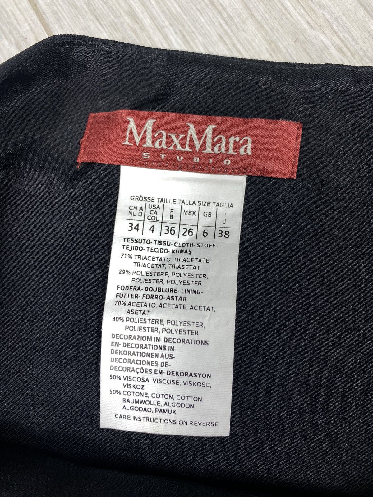 Max Mara × Vintage Max Mara Studio mini skirt Size 27" / US 4 / IT 40 - 7 Thumbnail