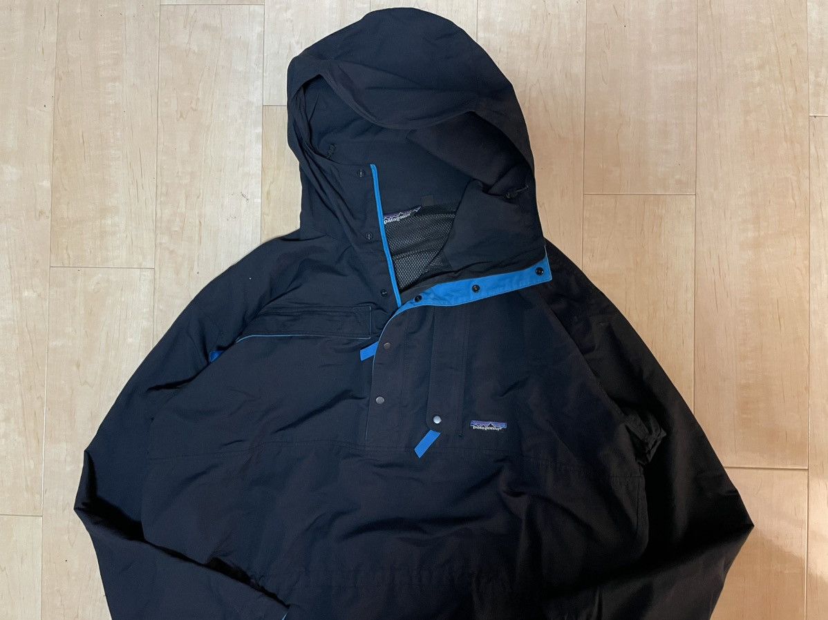 image of Outdoor Life x Patagonia 80’S Patagonia Back Bowl Anorak Jacket in Black, Men's (Size XL)