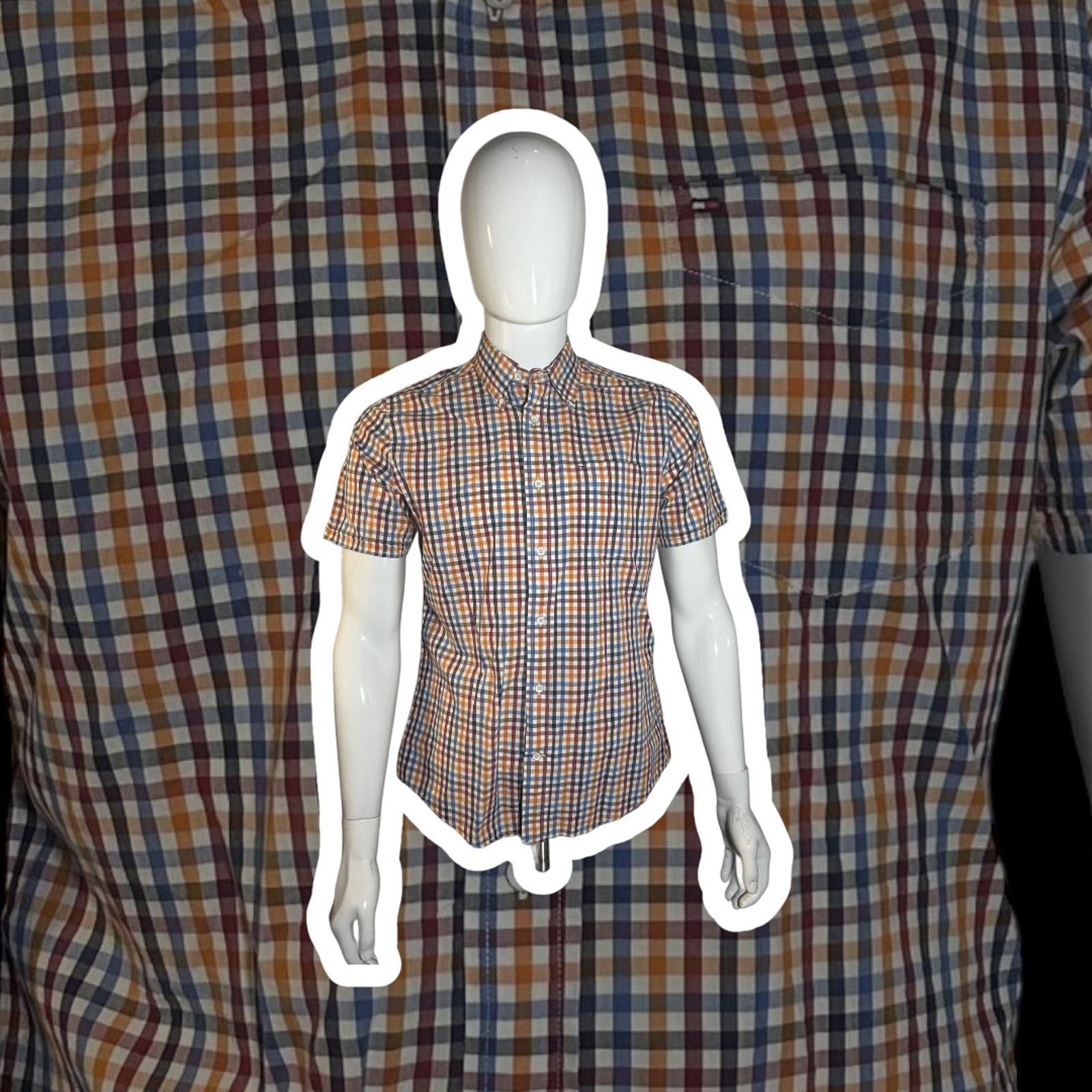 Tommy Hilfiger Tommy Hilfiger Short Sleeve Check Shirt - Multi-Colour Size US S / EU 44-46 / 1 - 1 Thumbnail