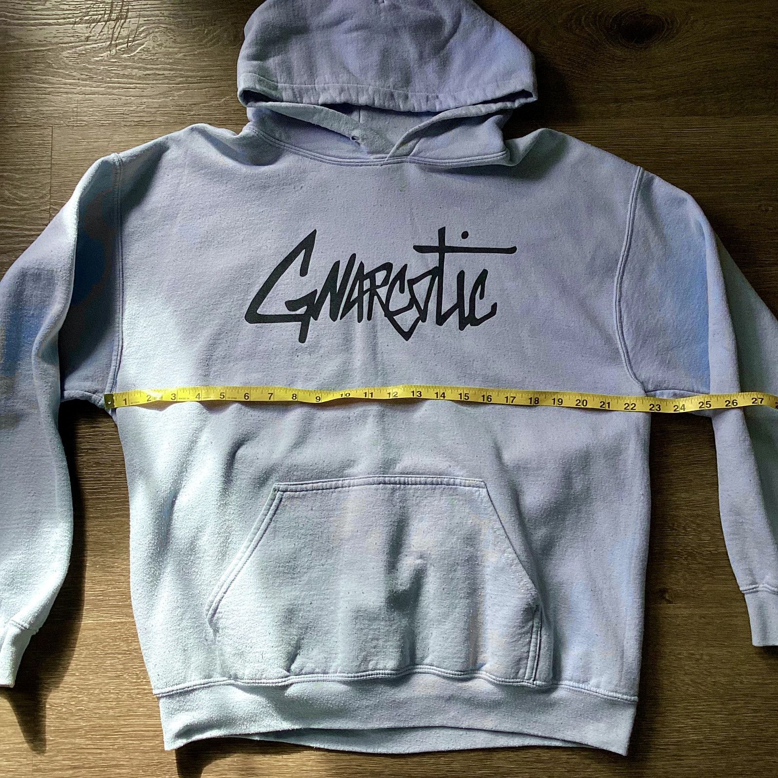 Other Gnarcotic Baby Blue Hoodie-Size Large Size US L / EU 52-54 / 3 - 2 Thumbnail
