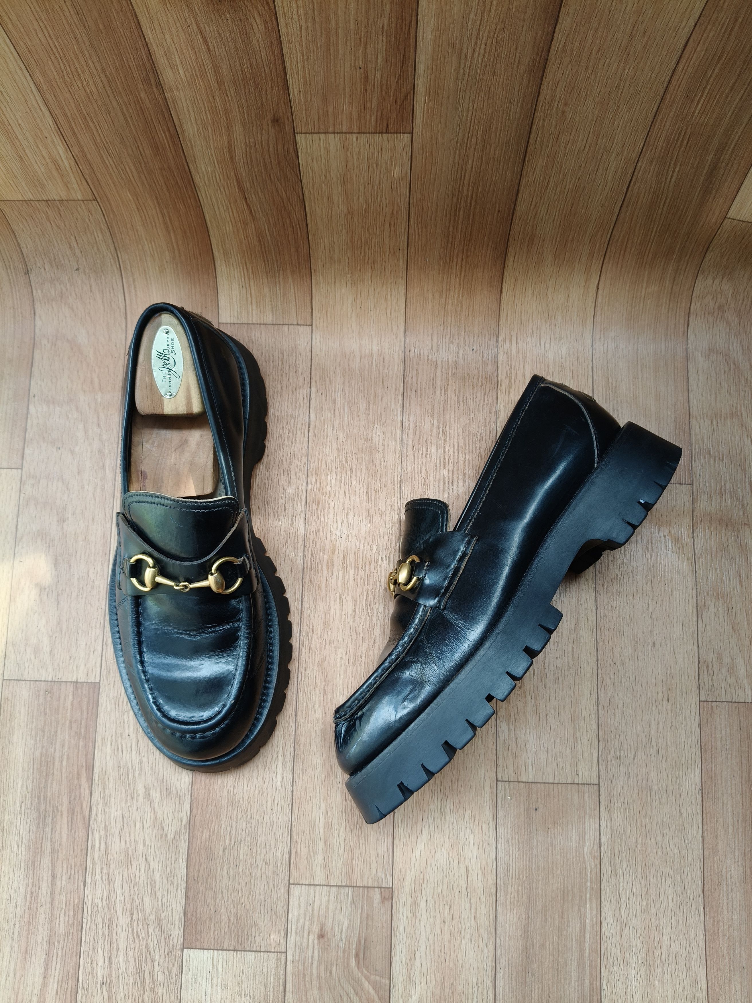 Gucci Gucci chunky lug horsebit loafers Size US 8.5 / EU 41-42 - 5 Thumbnail
