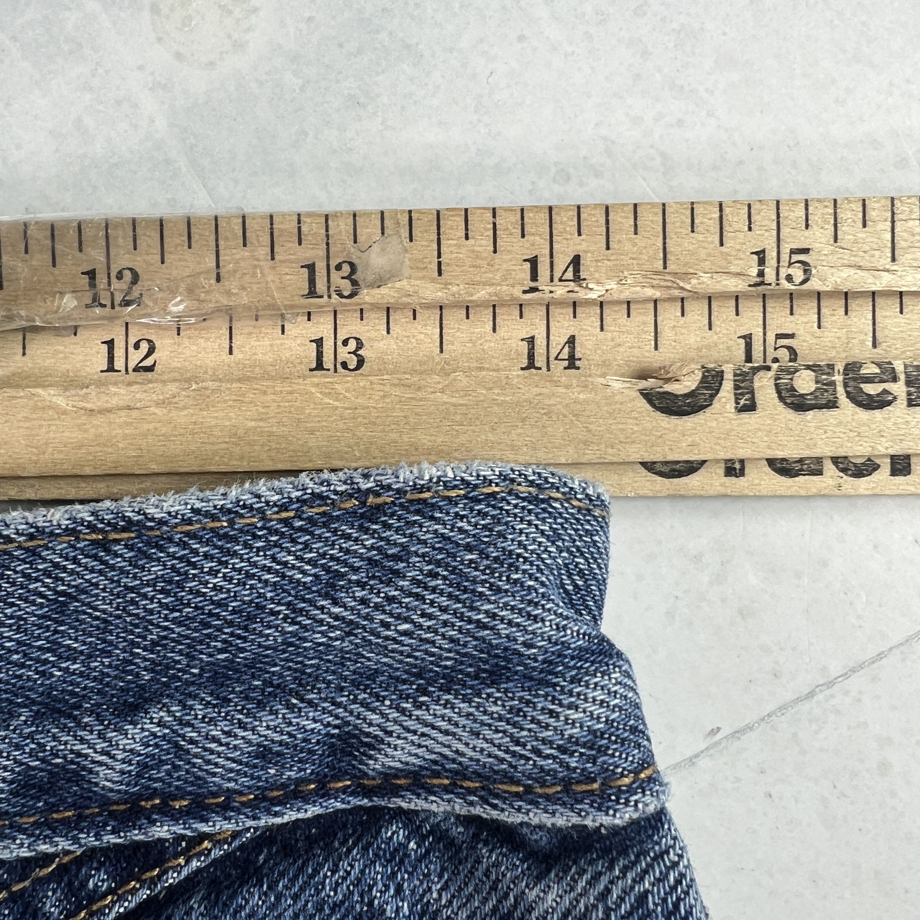 Other VTG Rocky Mountain Jeans Bareback High Rise Blue Denim Size 28" / US 6 / IT 42 - 20 Thumbnail