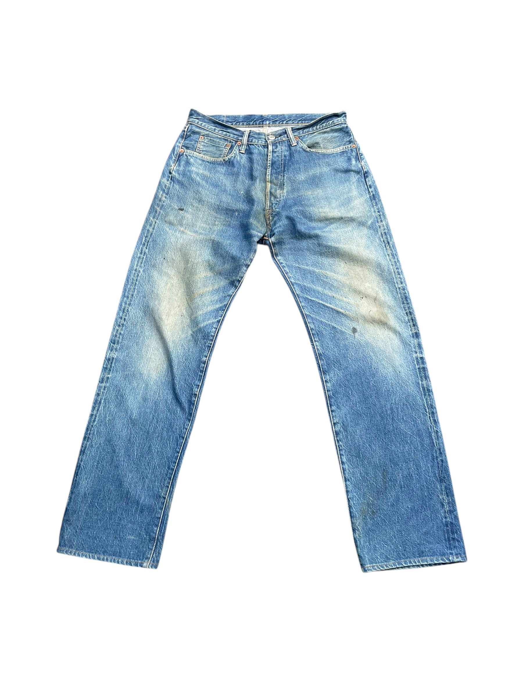 Japanese Brand Vintage Selvedge Dope Drakker Denim Size US 32 / EU 48 - 2 Thumbnail