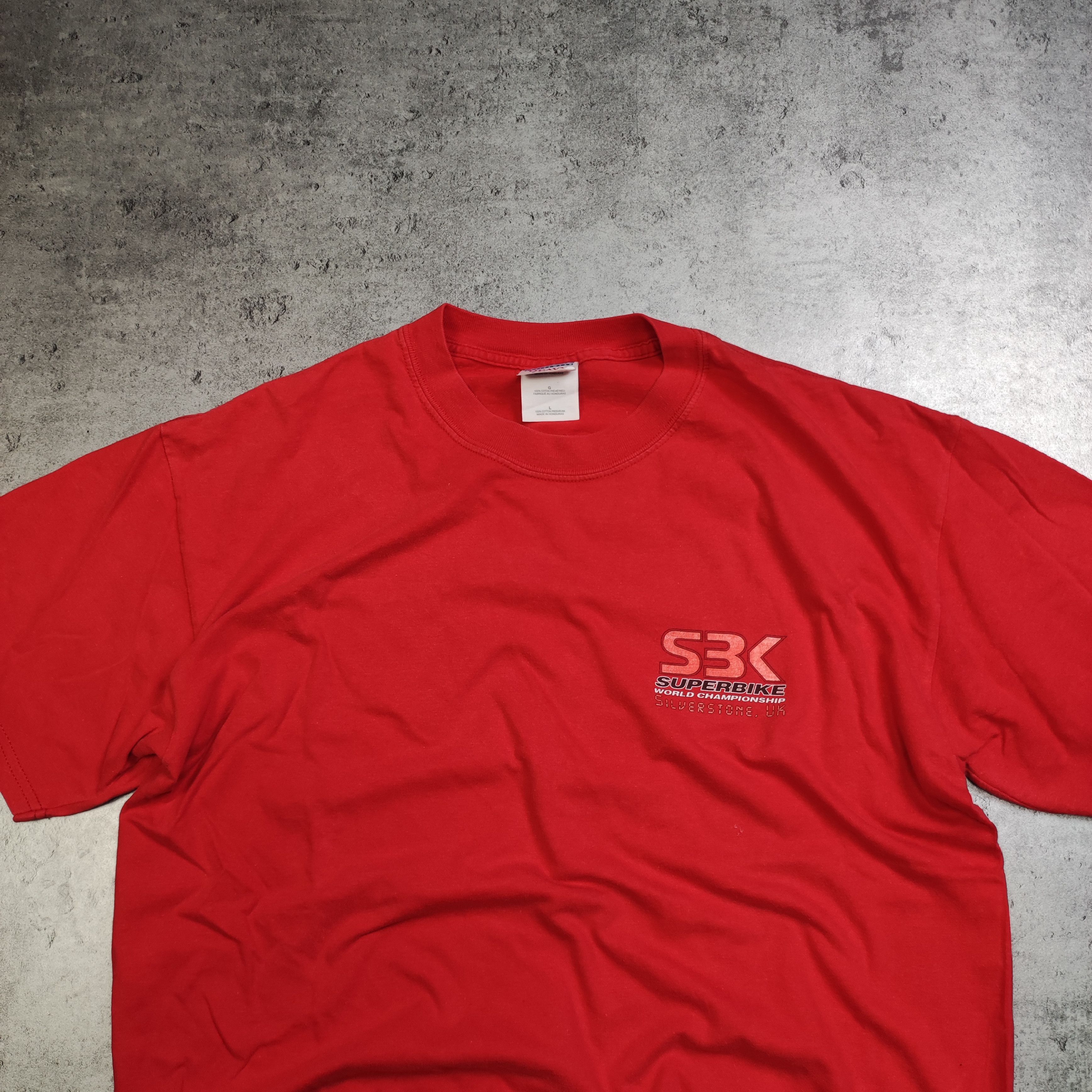 Vintage RARE OG 2002 Superbike Motorsport Silverstone Race Tee Size US L / EU 52-54 / 3 - 4 Thumbnail