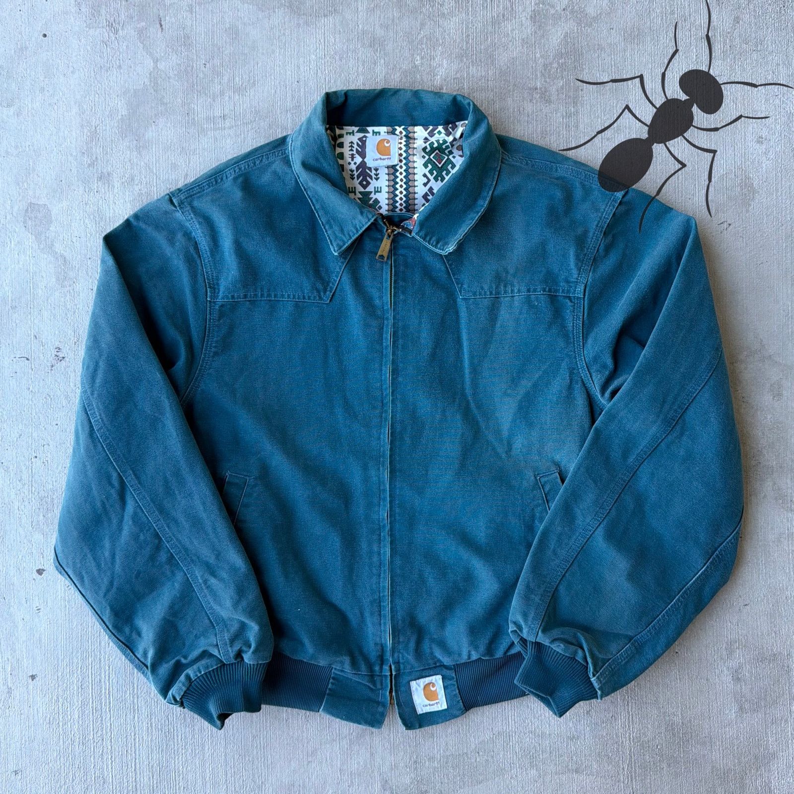‼️SALE‼️ CARHARTT SANTA FE “RARE COLOR” NWT Vintage CARHARTT J14 CHT SANTA FE MEN'S BROWN JACKET SZ 3XL