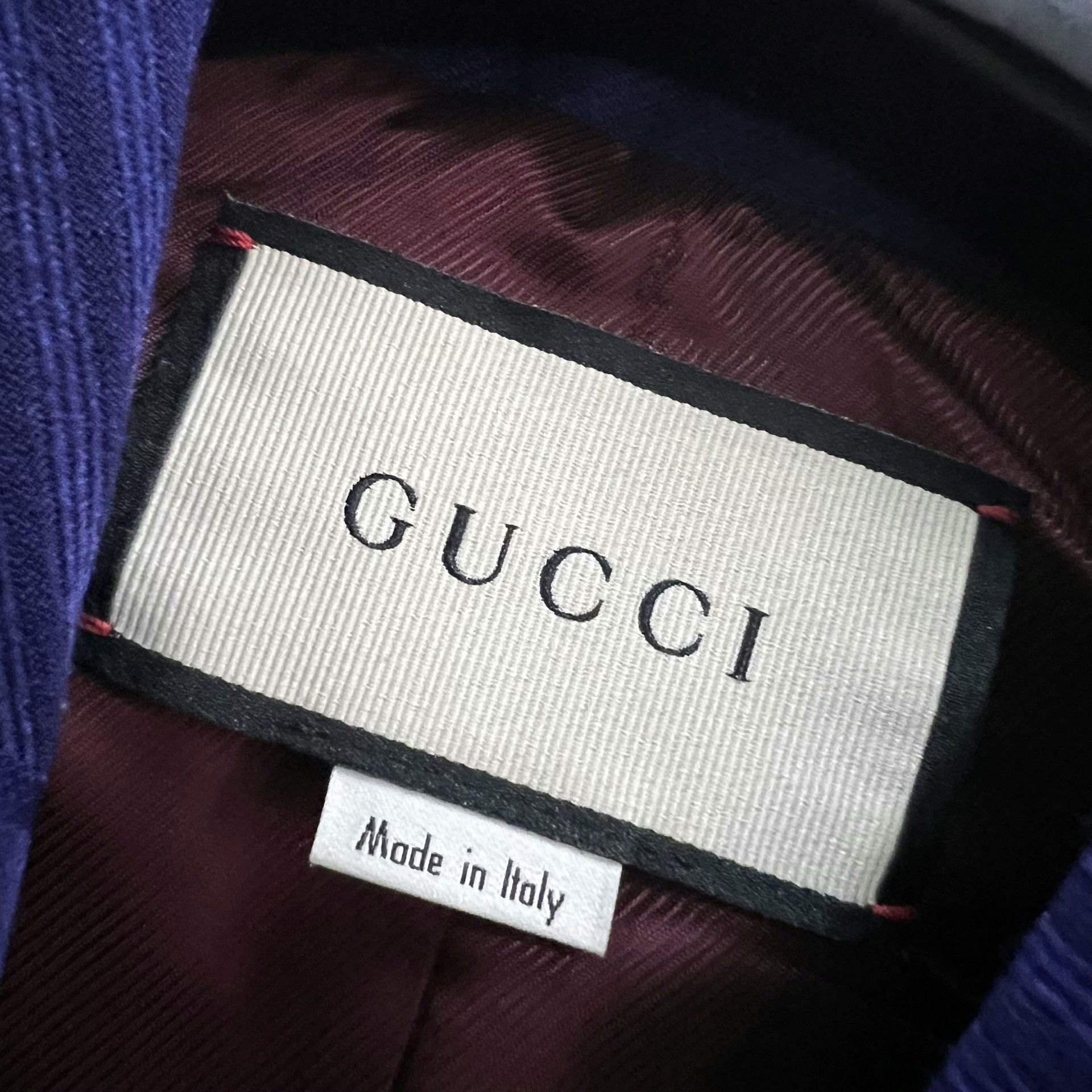 Gucci Gucci Blue Twill GG Print Suit Size US XXS / EU 40 - 5 Thumbnail