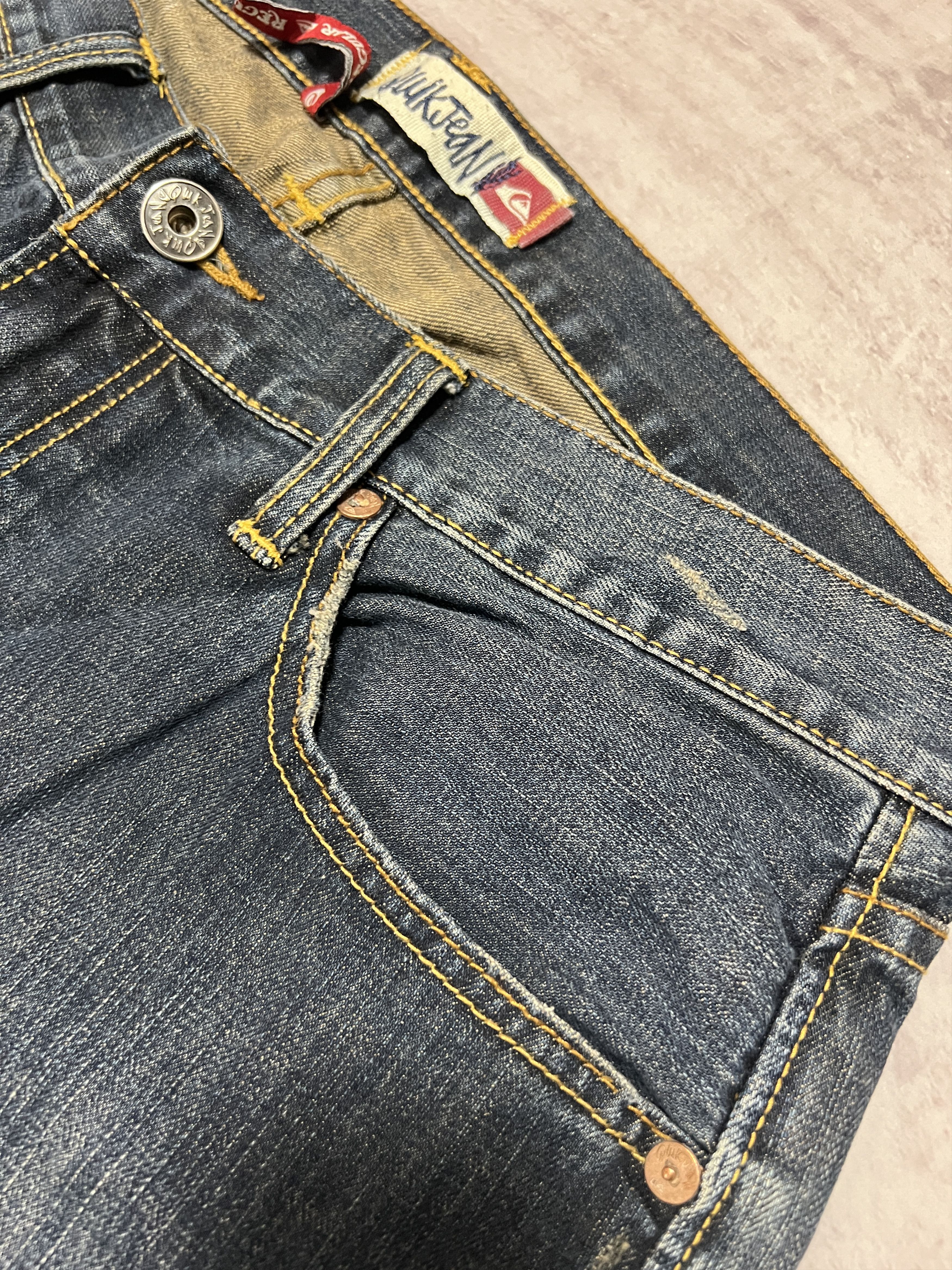 Quiksilver Quiksilver Y2K Vintage Washed Denim Jeans Size US 34 / EU 50 - 18 Thumbnail
