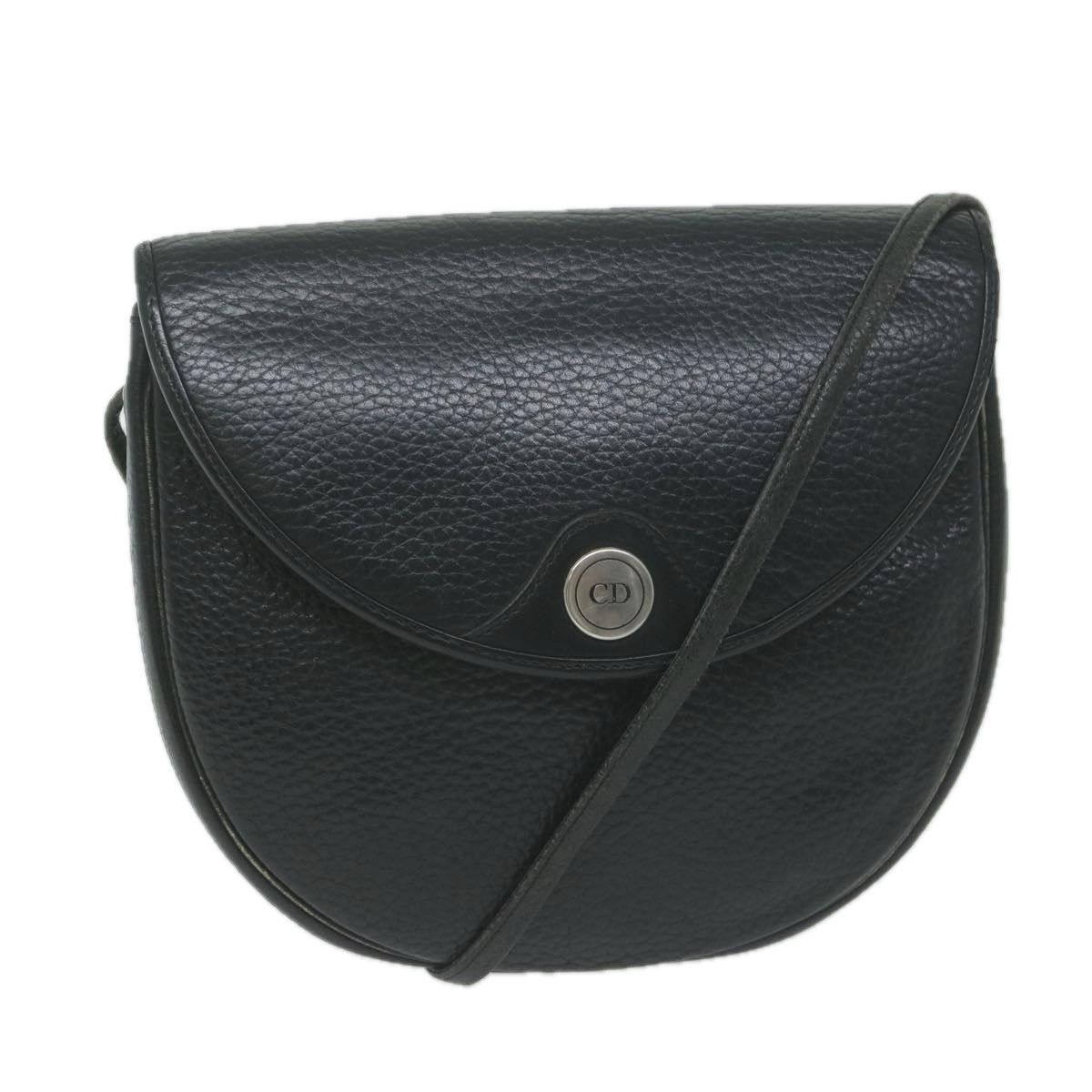 Dior Black Leather Shoulder Bag (Pre-Owned) Size ONE SIZE - 1 Thumbnail