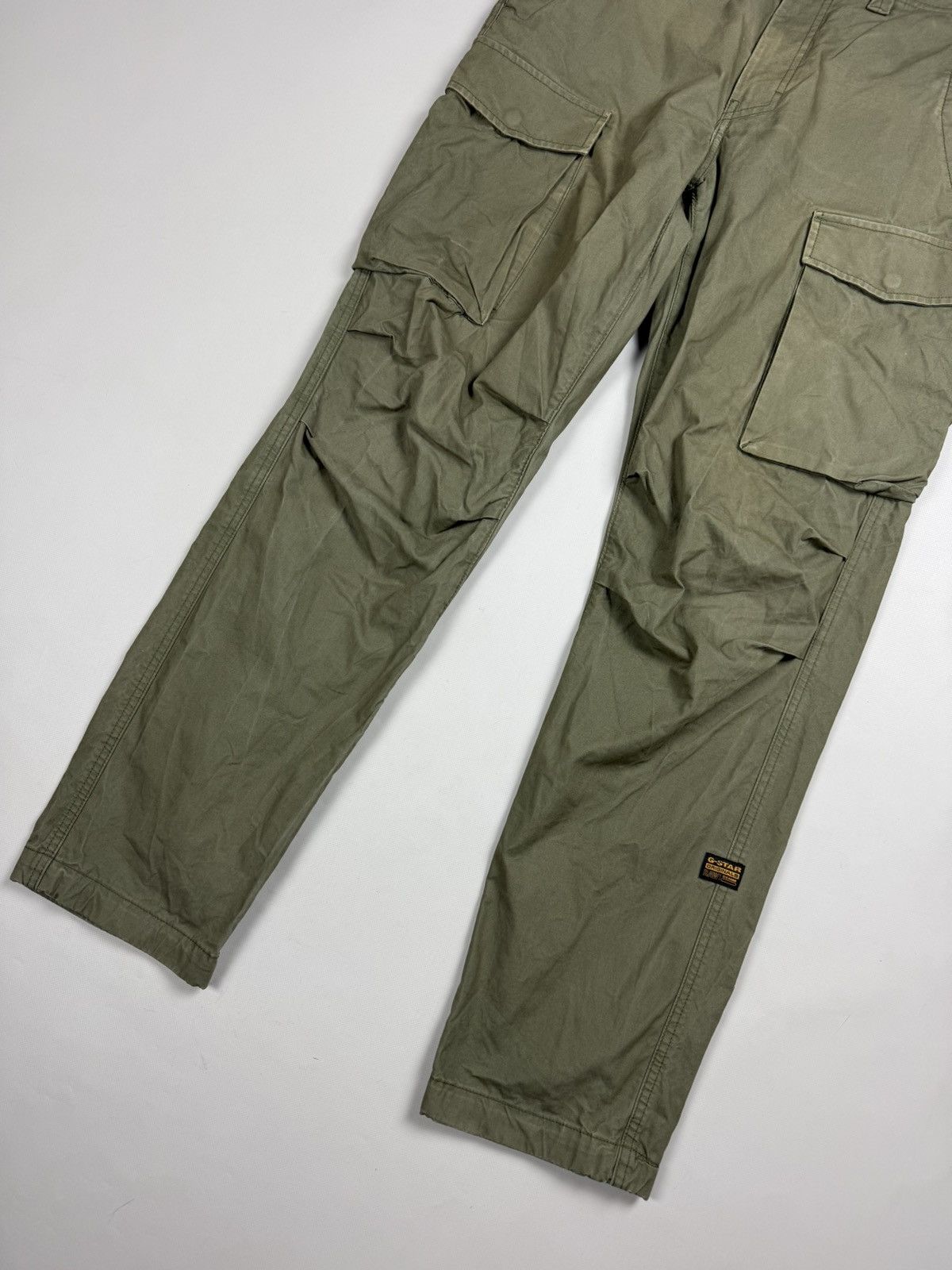 G-Star G-Star Raw Men’s Core Regular Cargo Pants Trousers Size US 34 / EU 50 - 3 Thumbnail