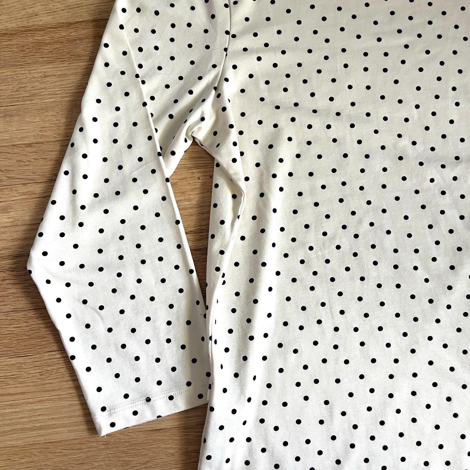 Other GUDRUN SJODEN Ivory Dotted 3/4 Sleeve Organic Shirt Size M Size M / US 6-8 / IT 42-44 - 5 Thumbnail