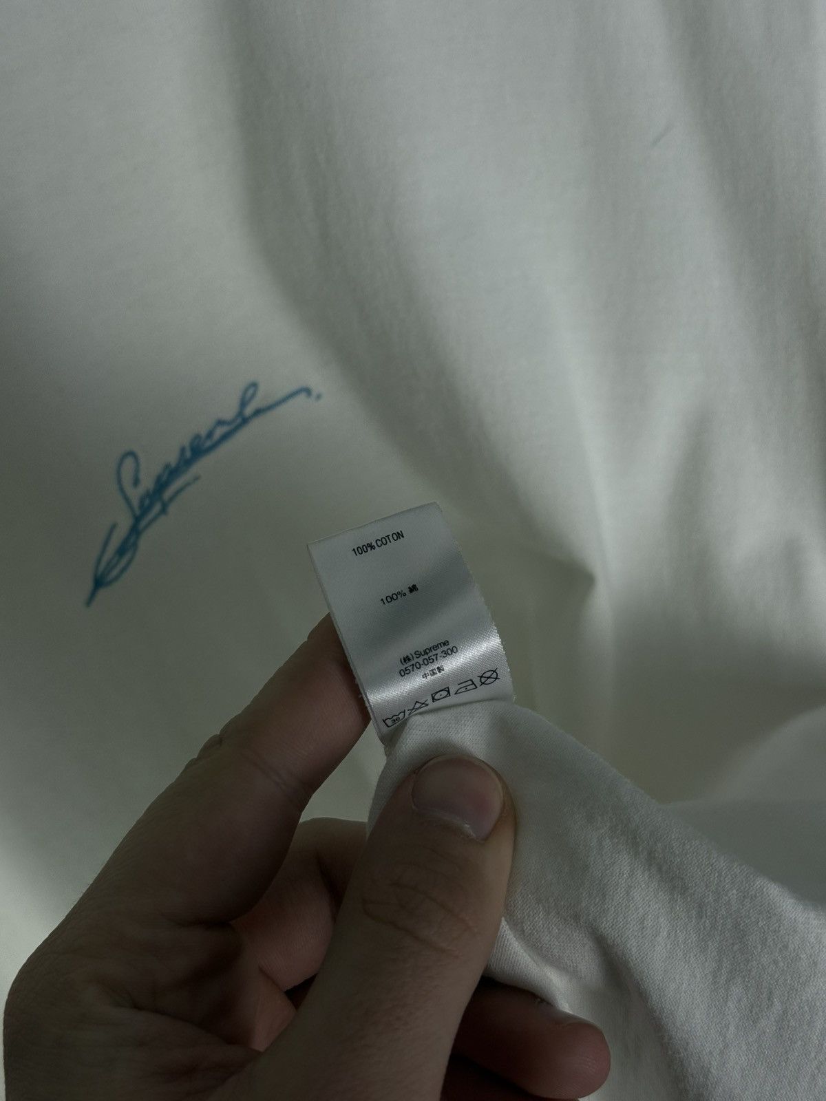 Supreme Supreme Signature S/S Top Mens Size:L Size US L / EU 52-54 / 3 - 8 Thumbnail