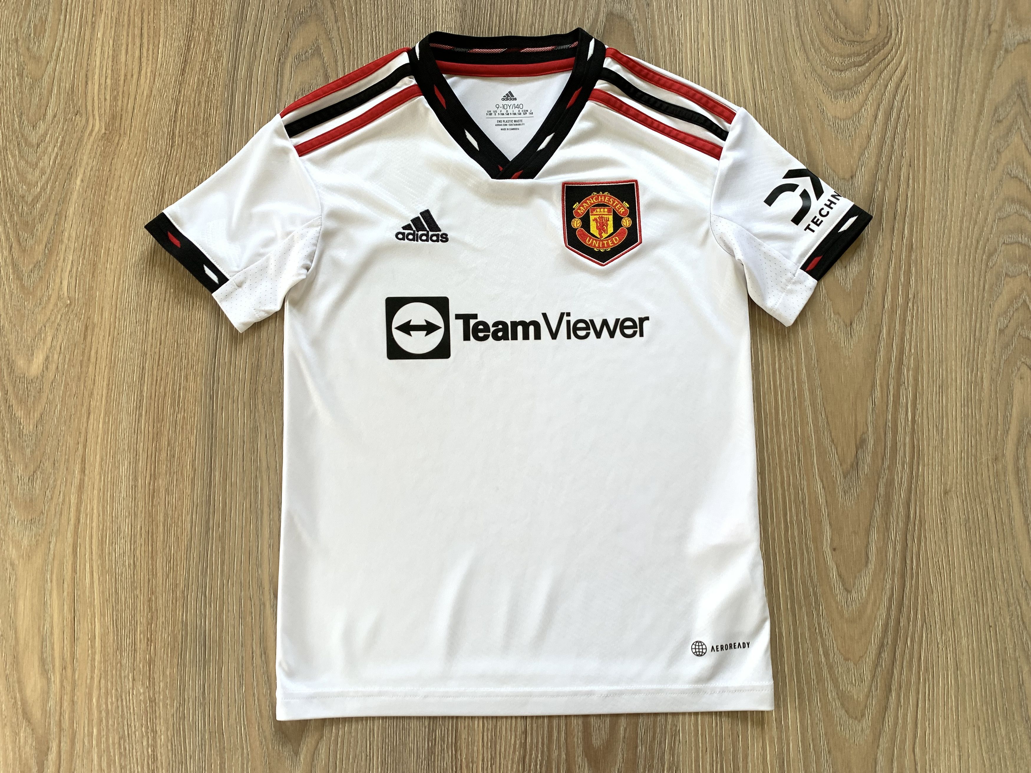Adidas Youth Adidas Manchester United Away Jersey 2022-2023 Size US XXS / EU 40 - 2 Thumbnail