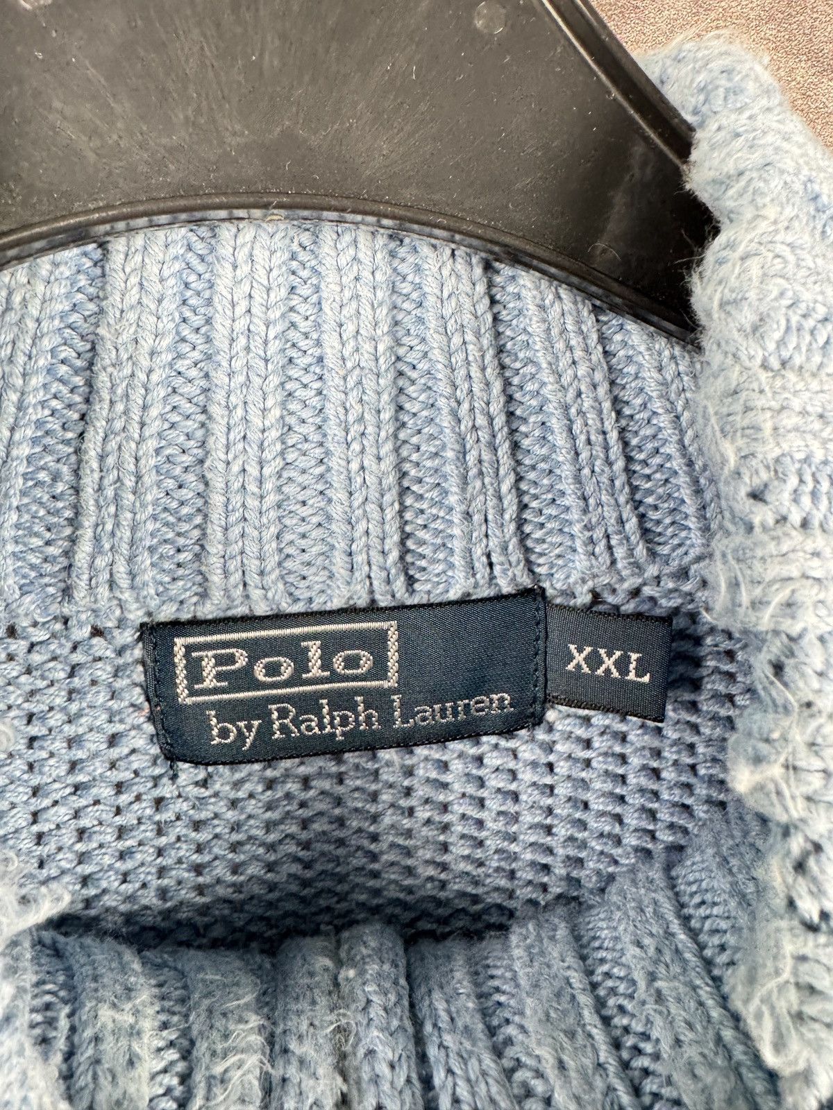 Polo Ralph Lauren Mens Polo Ralph Lauren Vintage Sweater Pullover 1/4 Zip Size US XXL / EU 58 / 5 - 8 Thumbnail