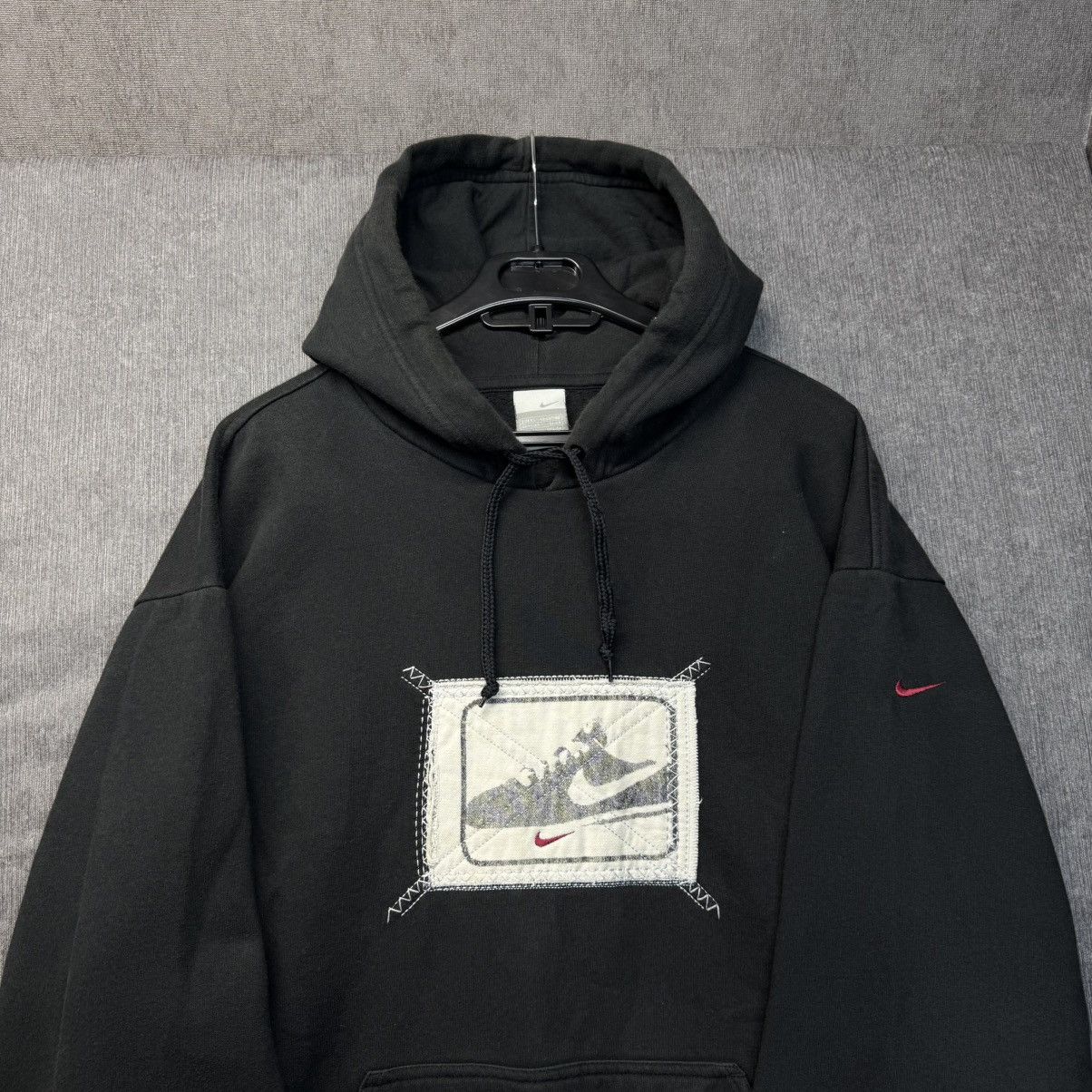 Nike Vintage Nike Hoodie cortiez logo Y2K Size US XL / EU 56 / 4 - 2 Thumbnail