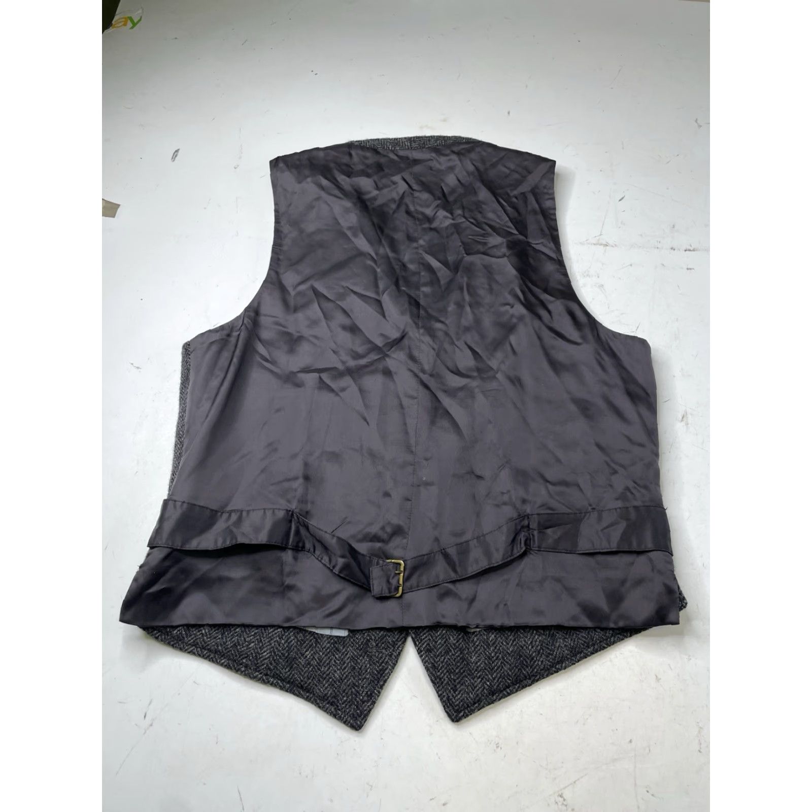 J.Crew VINTAGE J.CREW Suit Vest Men’s Tweed Wool Herringbone Gray Moon M Size US M / EU 48-50 / 2 - 8 Thumbnail