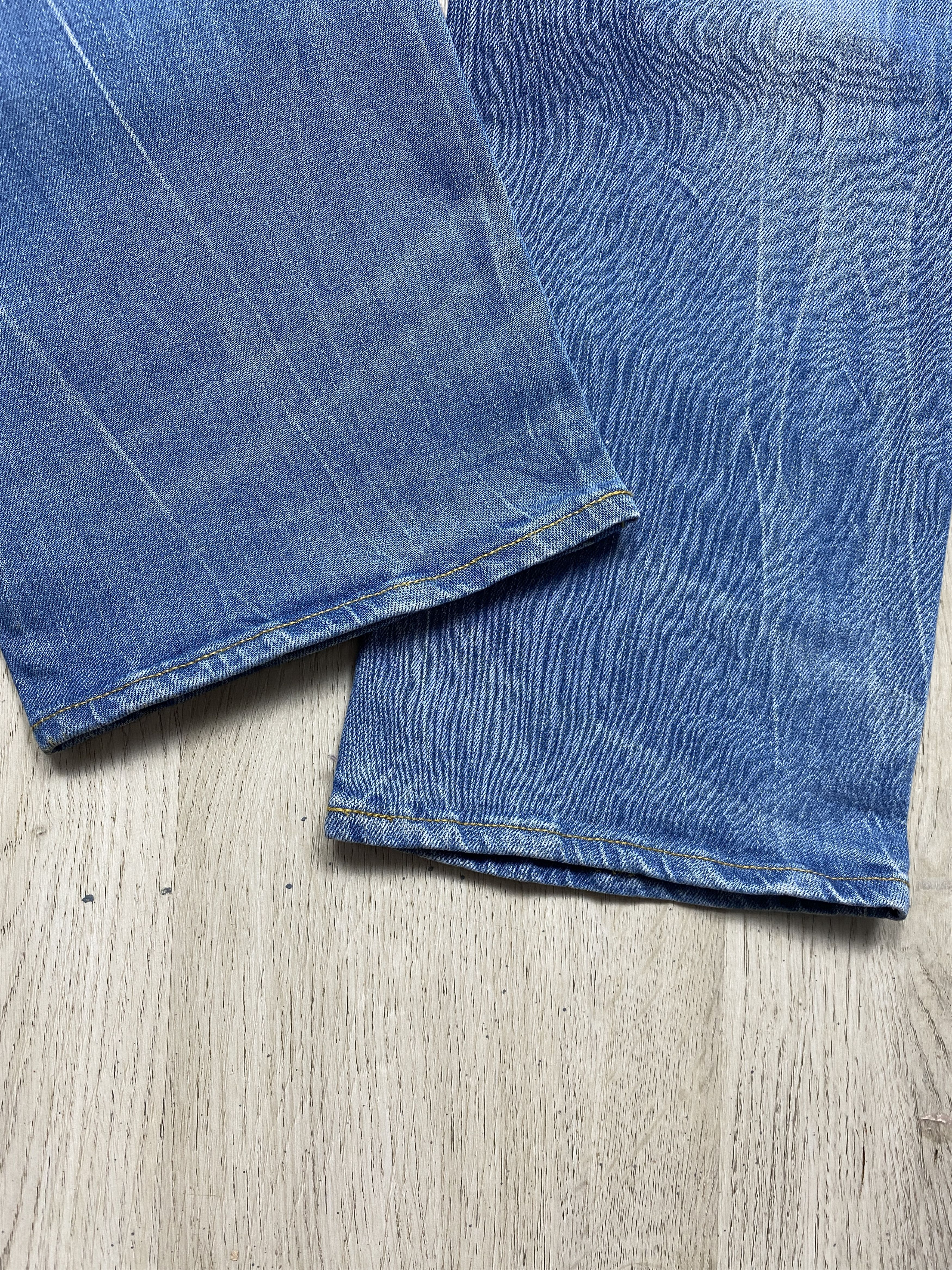 G-Star G Star Raw 3301 Straight Vintage Mens Denim Pants Jeans Size US 32 / EU 48 - 3 Thumbnail