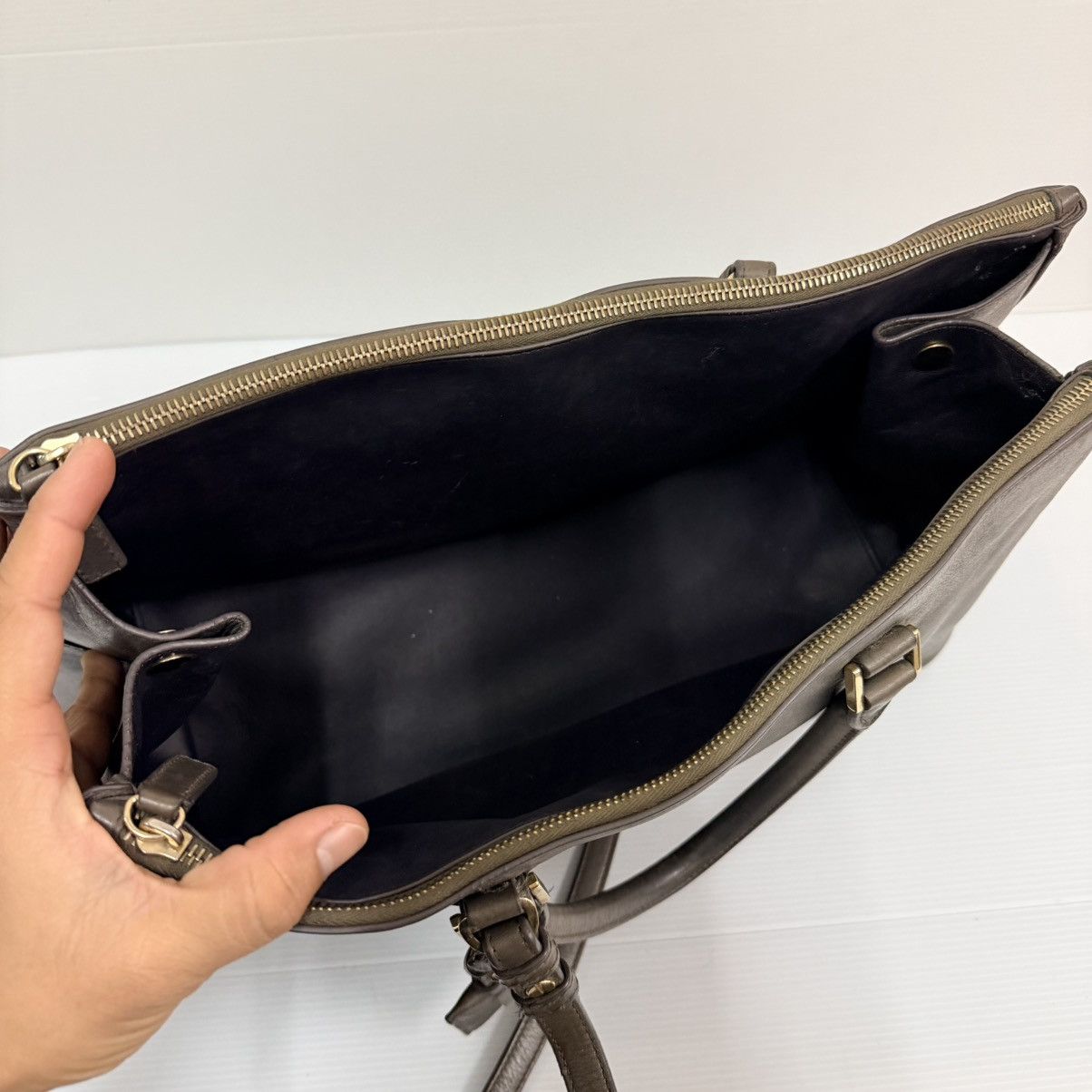 Jil Sander Jil Sander Leather Two Way Handbag Size ONE SIZE - 8 Thumbnail