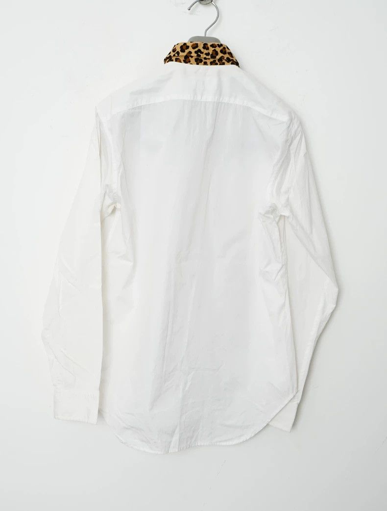 Yohji Yamamoto Yohji Yamamoto Leopard Patchwork Collar Shirt Size US M / EU 48-50 / 2 - 6 Thumbnail