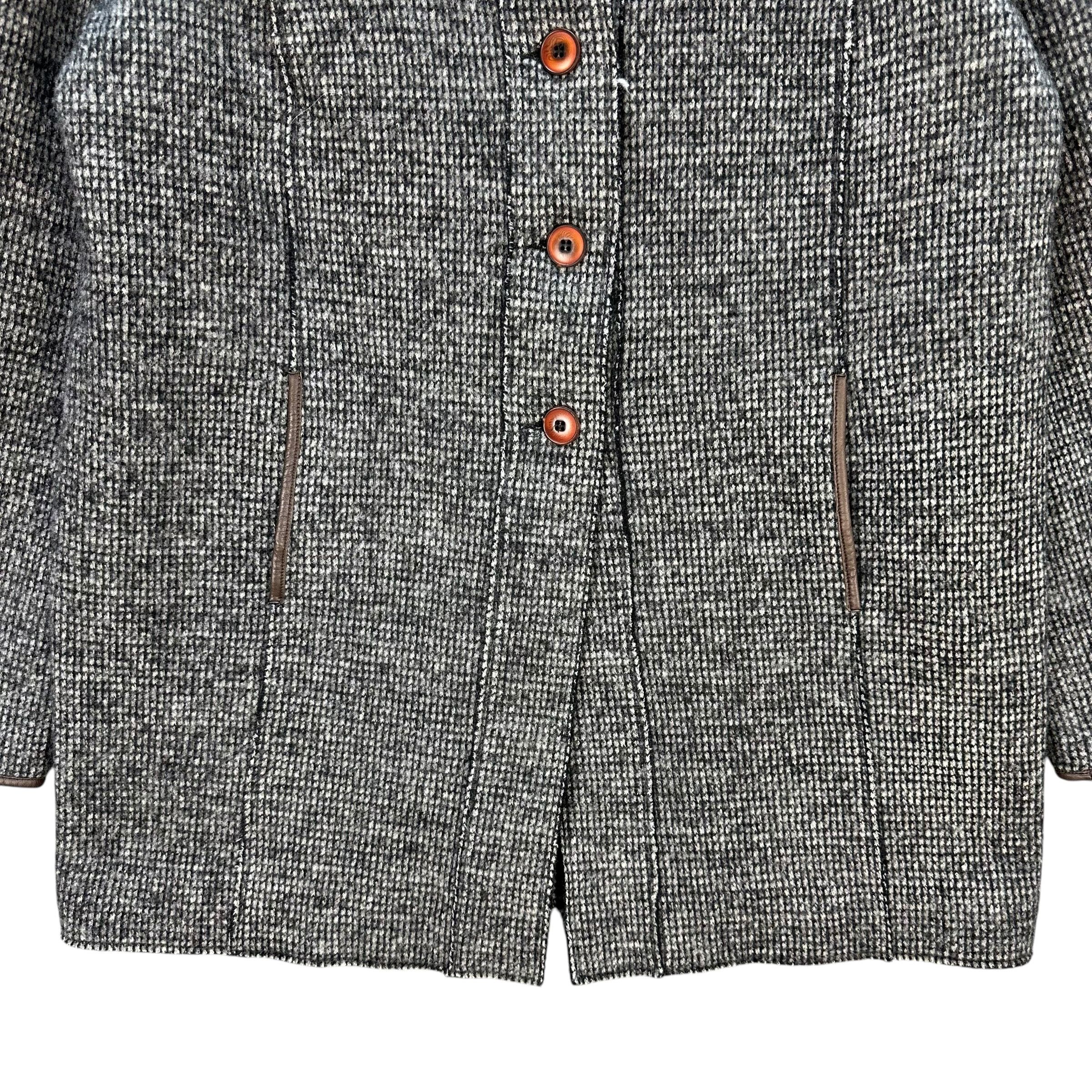 Other Vintage WHAOS COUTURE Hooded Coat Jacket #A74-1799 Size XL / US 12-14 / IT 48-50 - 3 Thumbnail