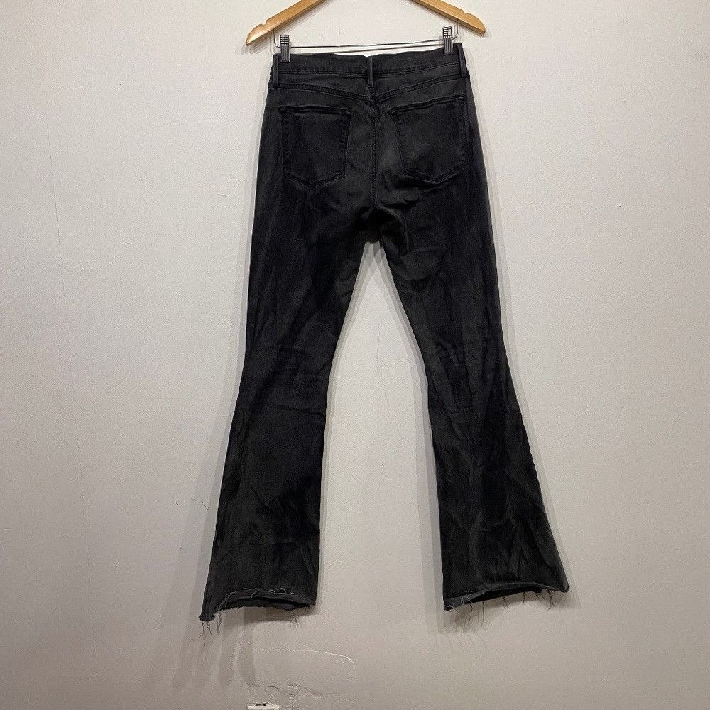 Frame Frame denim Le High Flare Tierra Black Western Boho Jeans Size 27" / US 4 / IT 40 - 2 Thumbnail