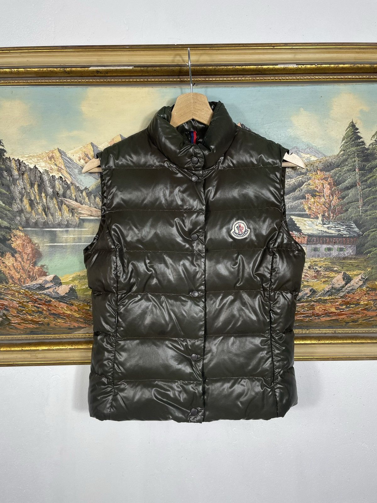 Designer Moncler retro 00s down jacket luxury old money designer Size S / US 4 / IT 40 - 1 Thumbnail